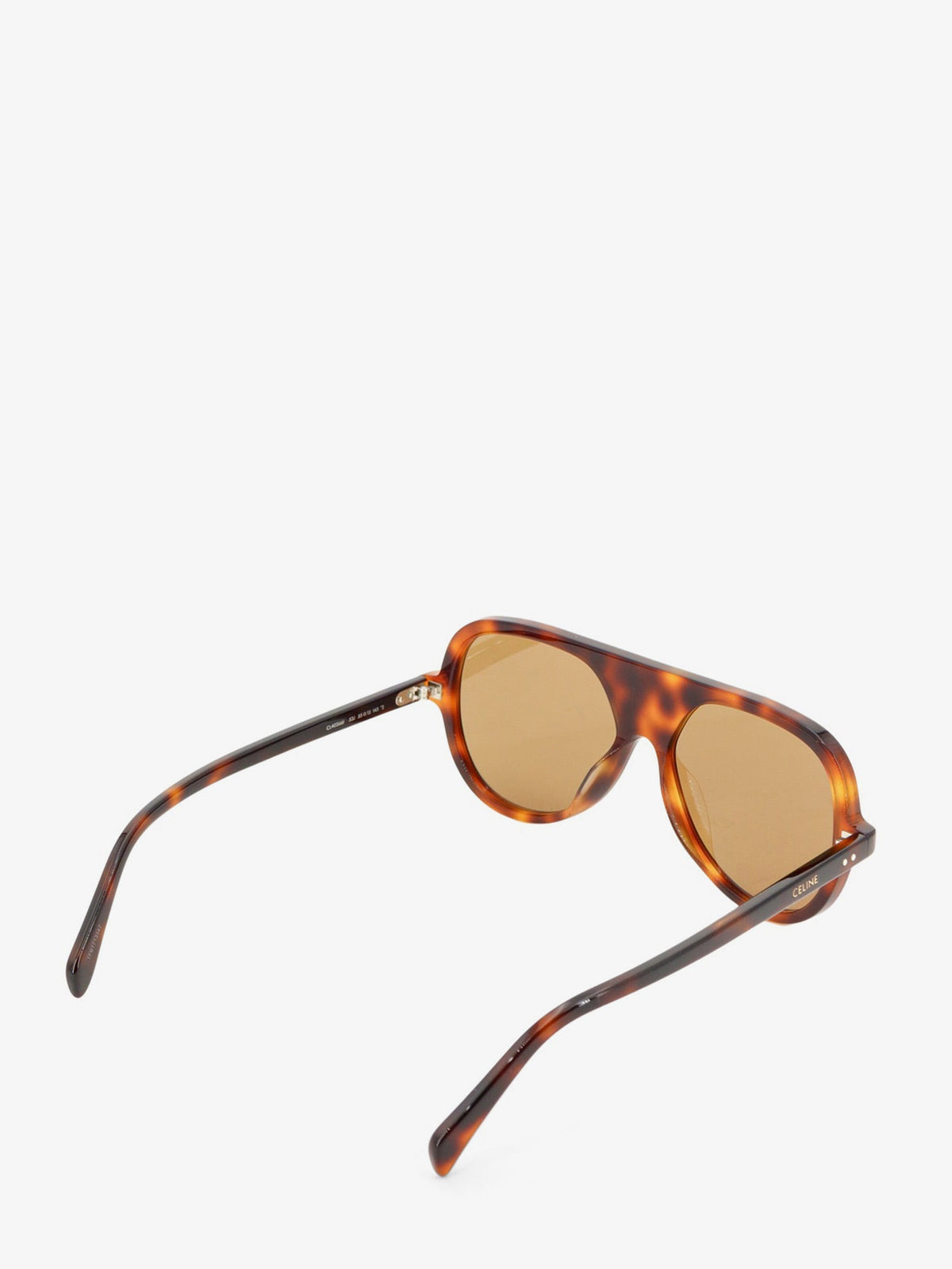 Celine Black Frame 66 Acetate Sunglasses - Classic Havana