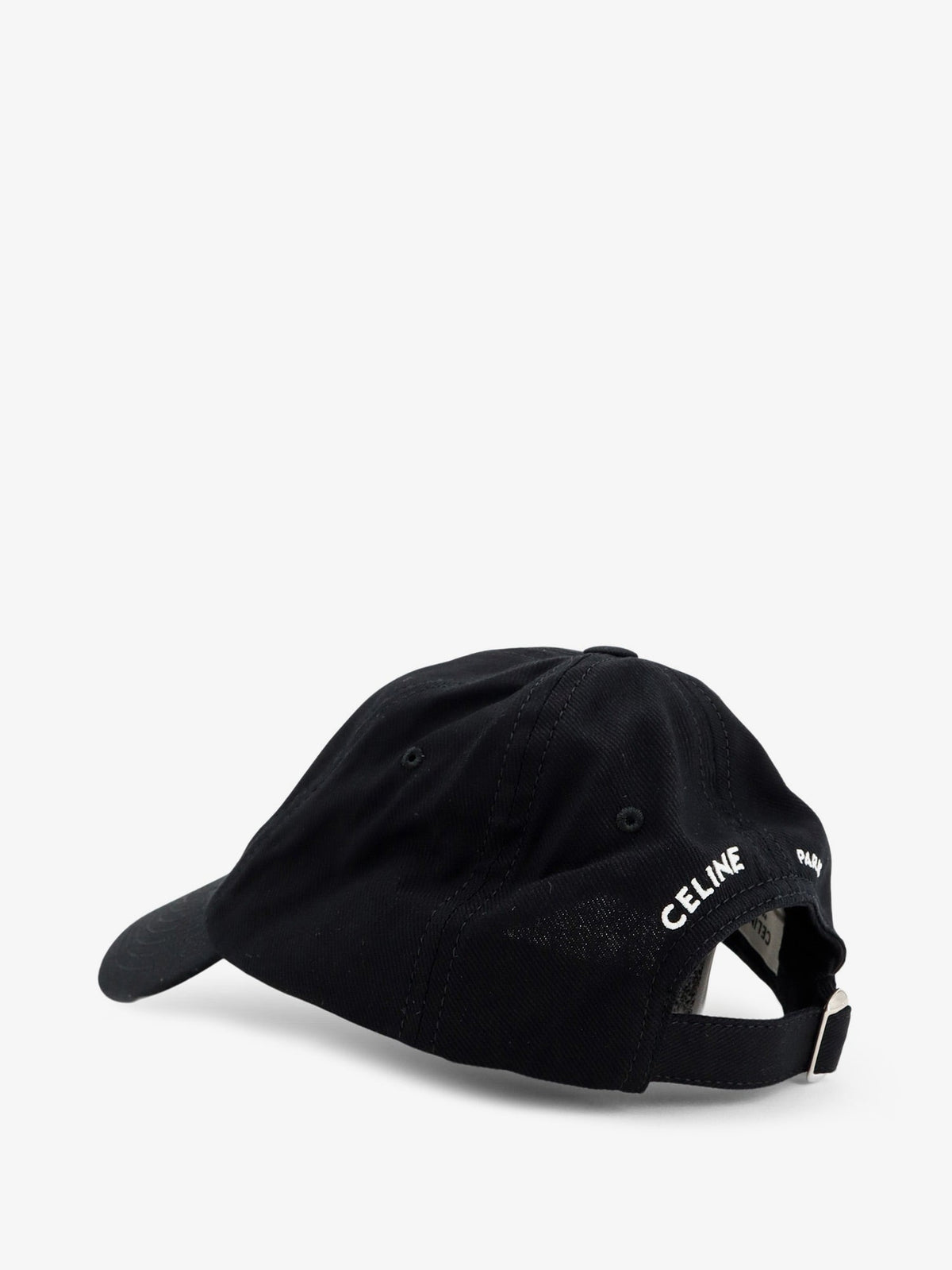 Celine Celine Richelieu cotton hat - Black
