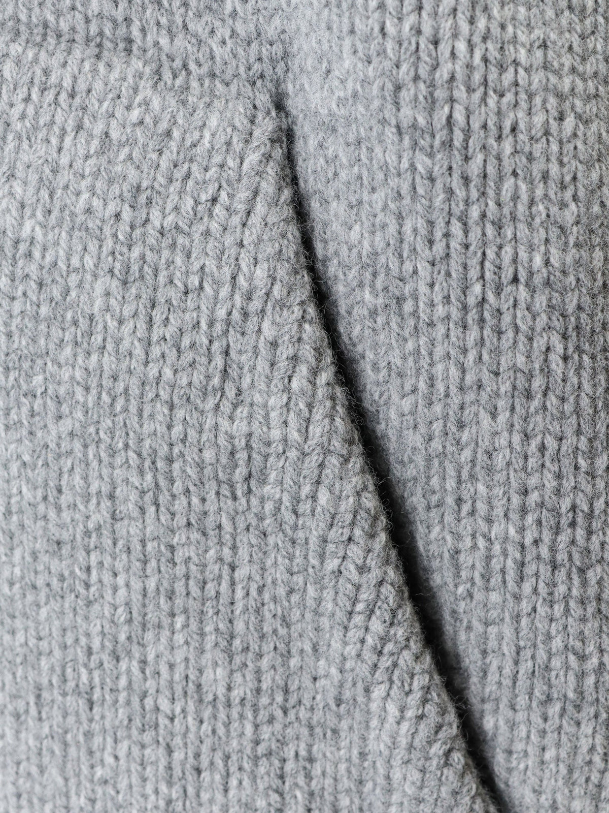 Celine Zip-up virgin wool cardigan - Greyblue