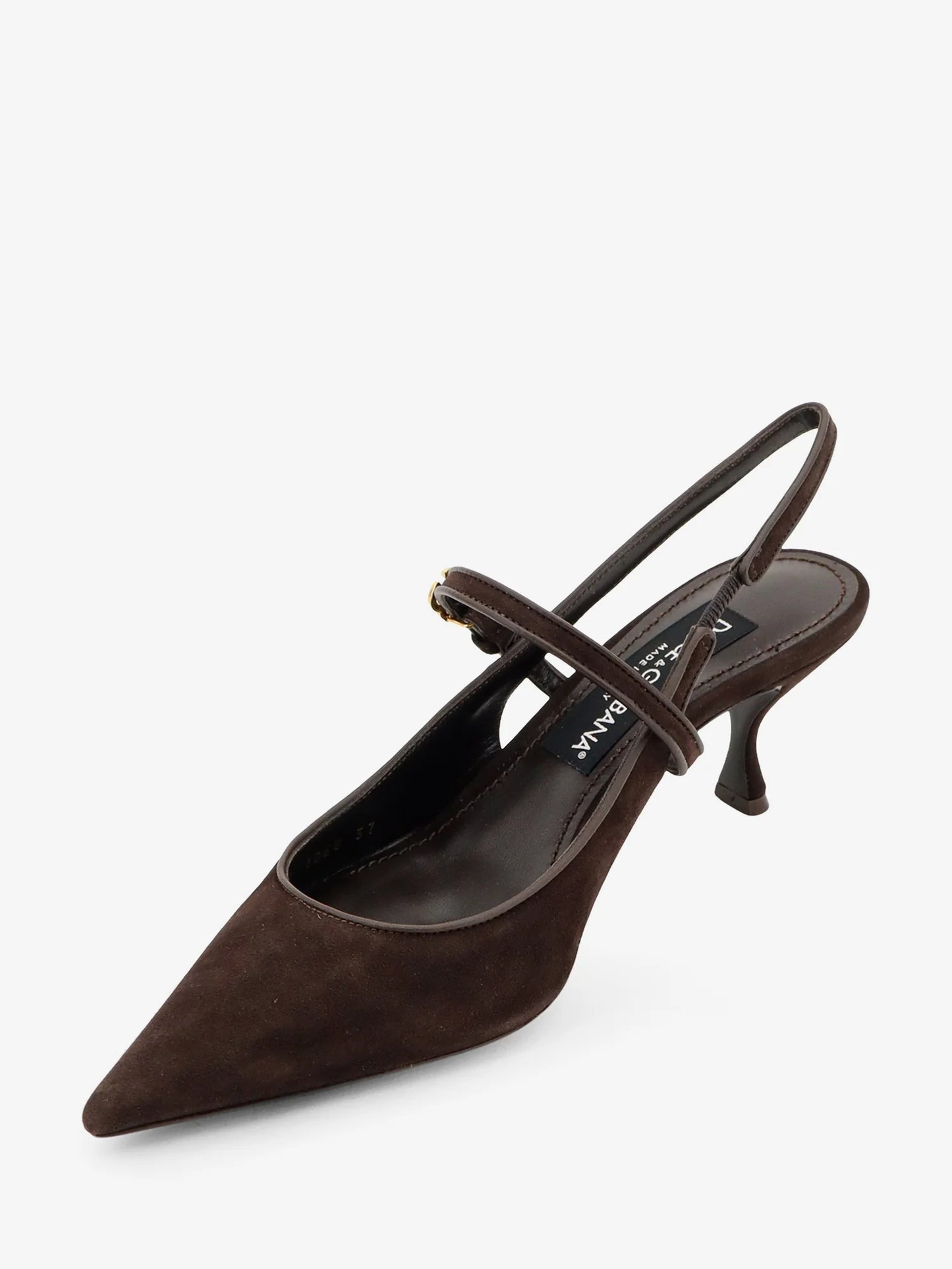 DOLCE & GABBANA - Suede décolleté