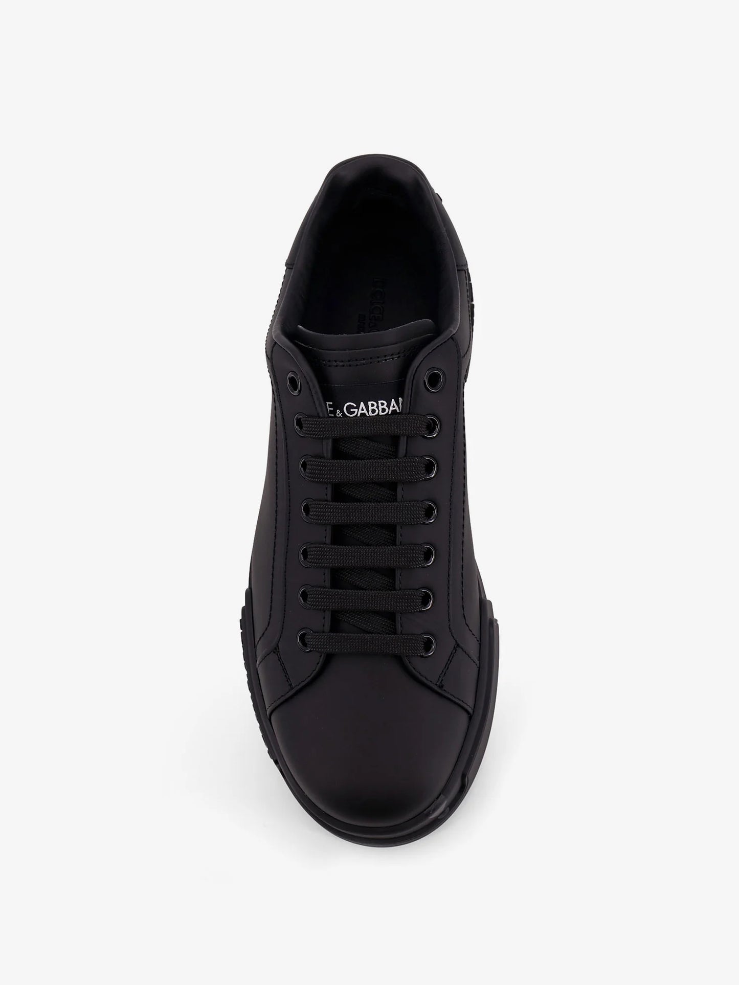 DOLCE & GABBANA - Portofino leather sneakers