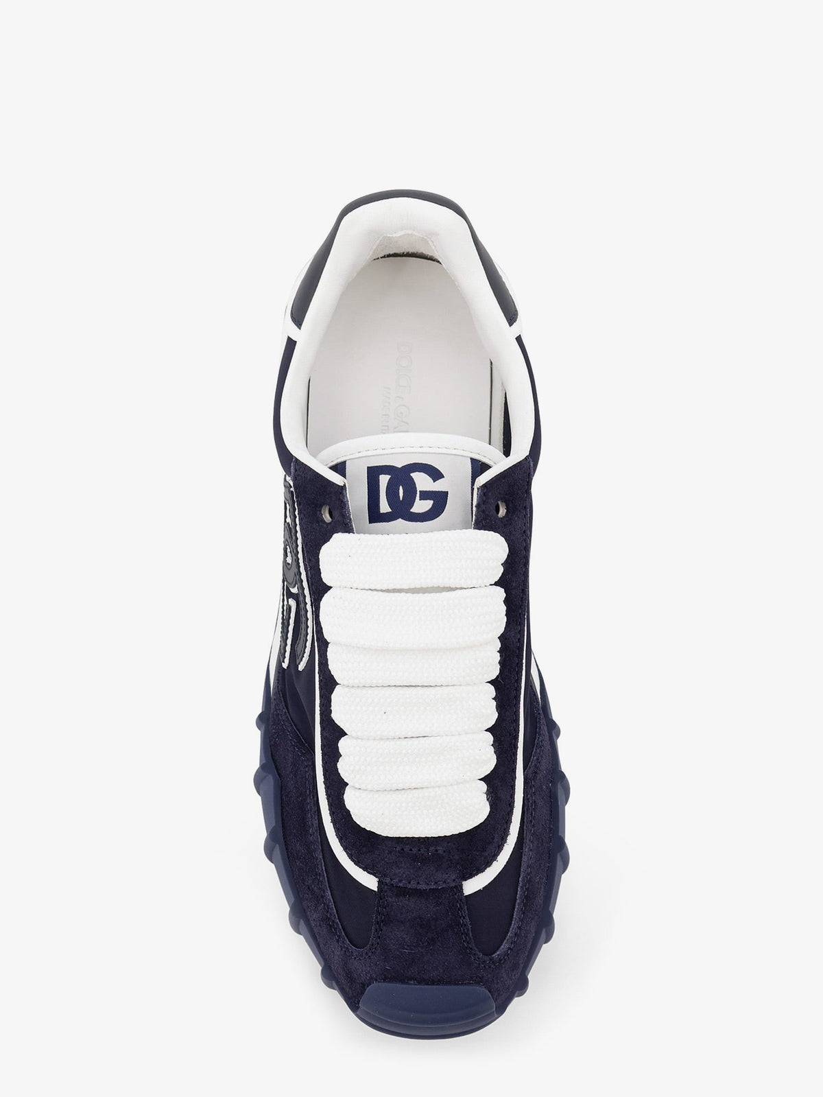 Dolce & Gabbana NY nylon and suede sneakers - Blubianco