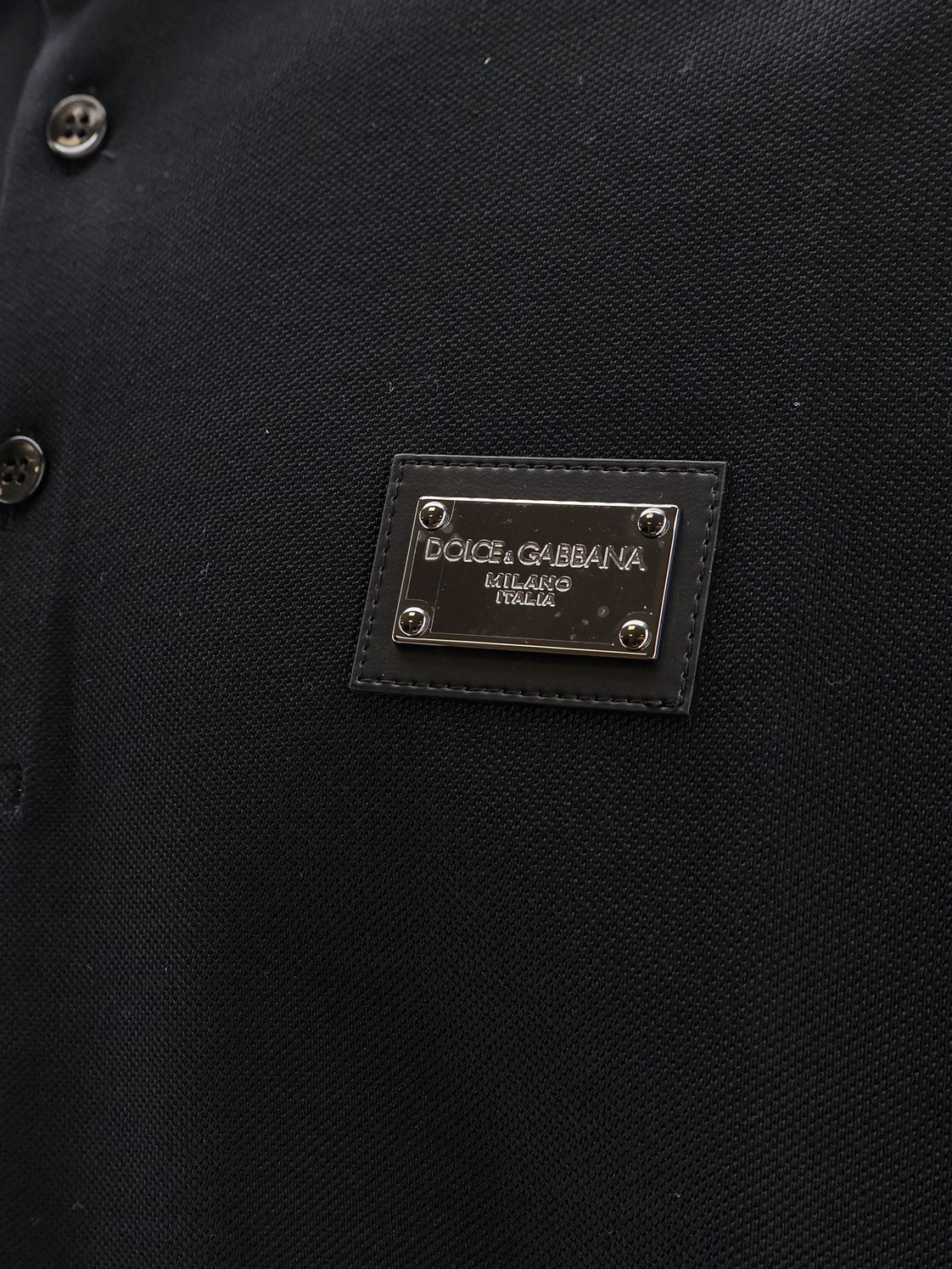 Dolce & Gabbana Cotton polo shirt - Nero