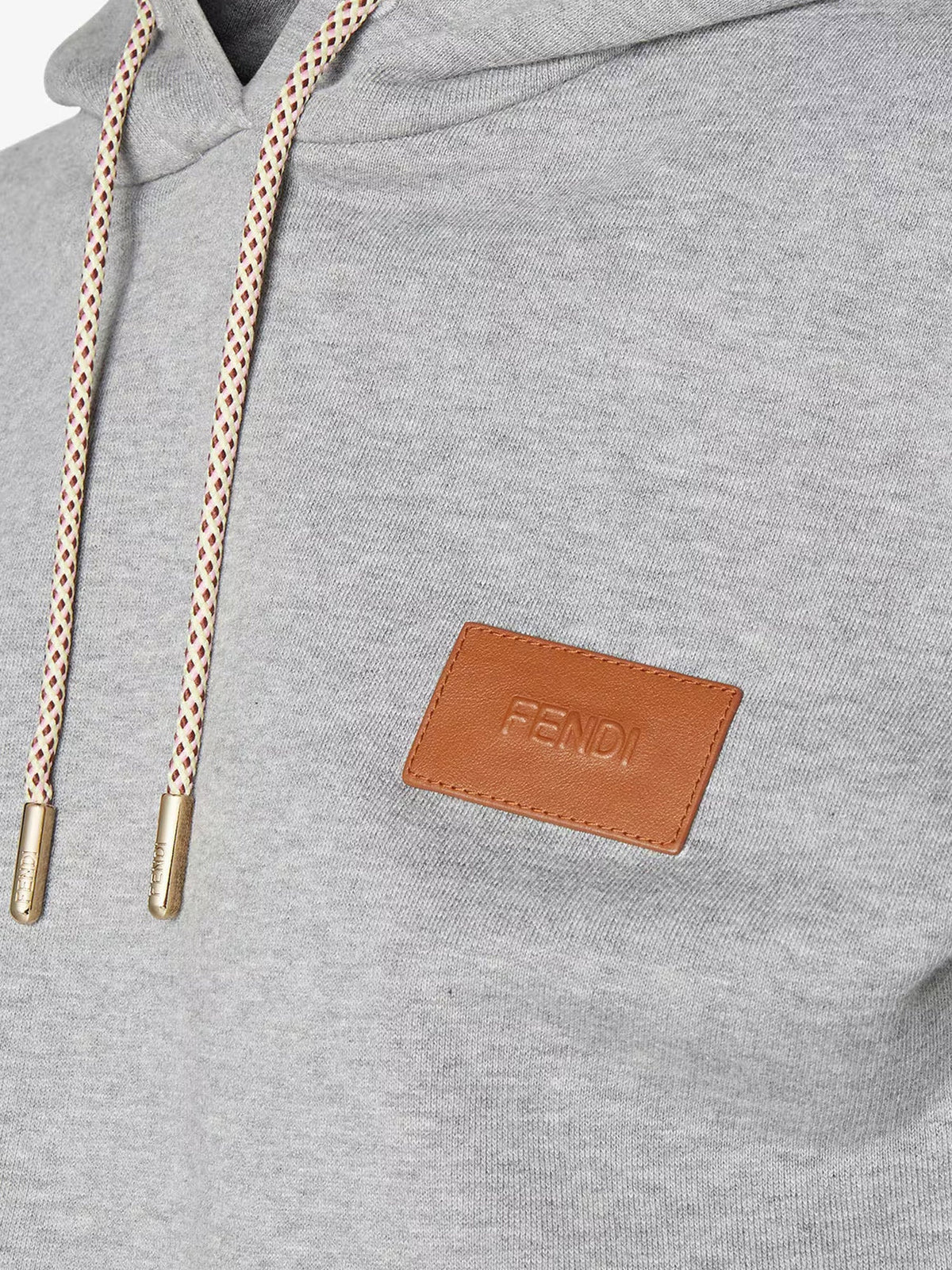 Fendi Fendi Essntia cotton jersey sweatshirt - Grey Melange