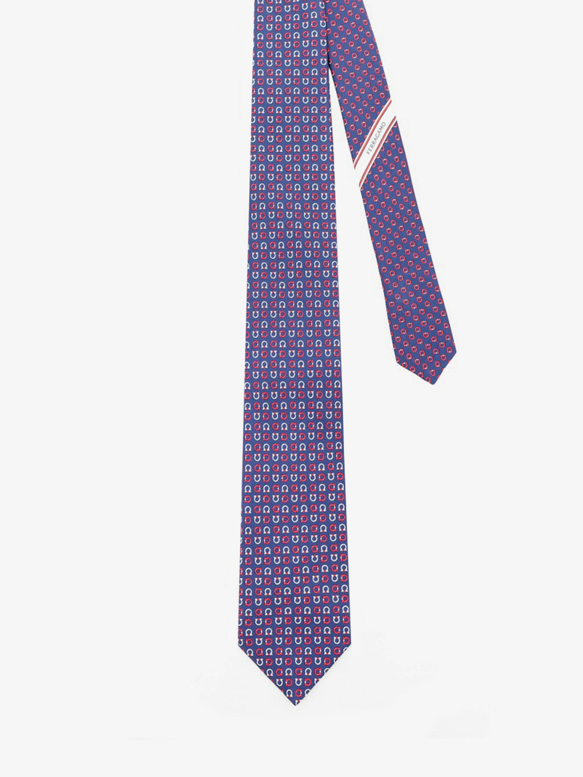 Ferragamo Silk tie - Bluscurorosso