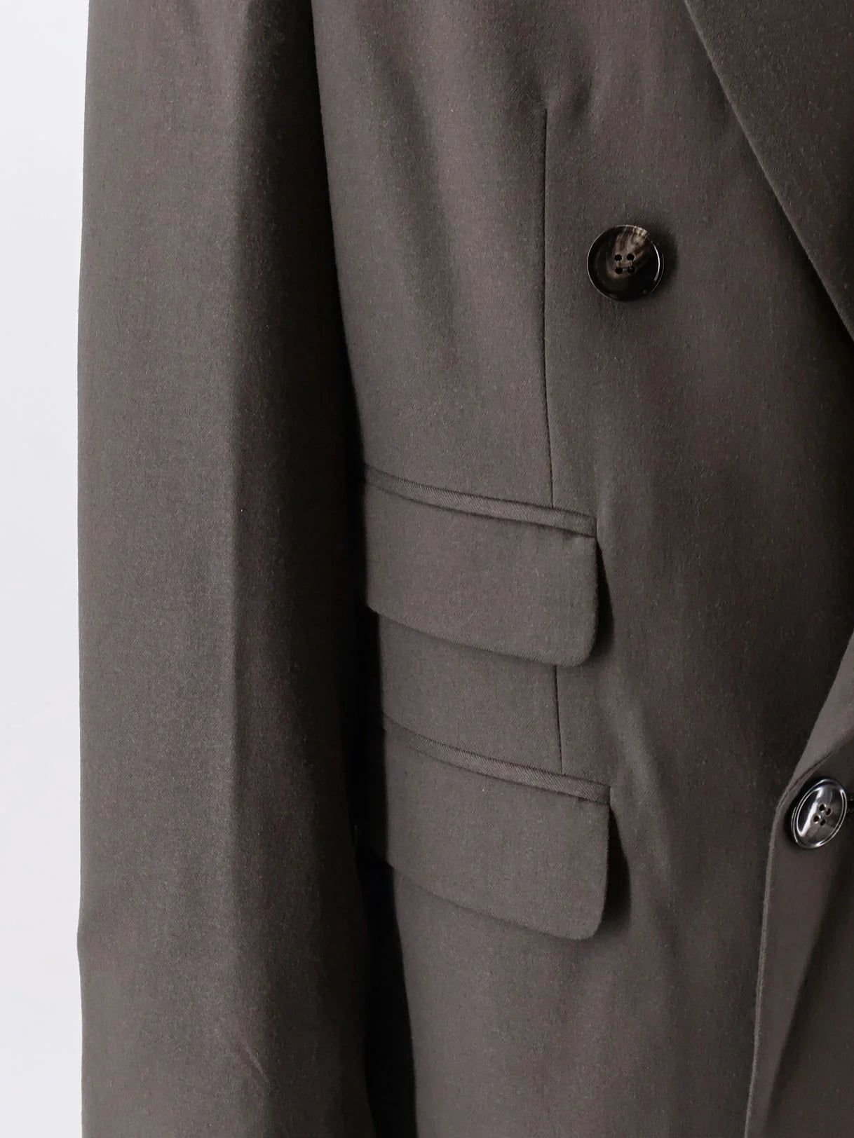 GIORGIO ARMANI - Oversized fluid virgin wool suit