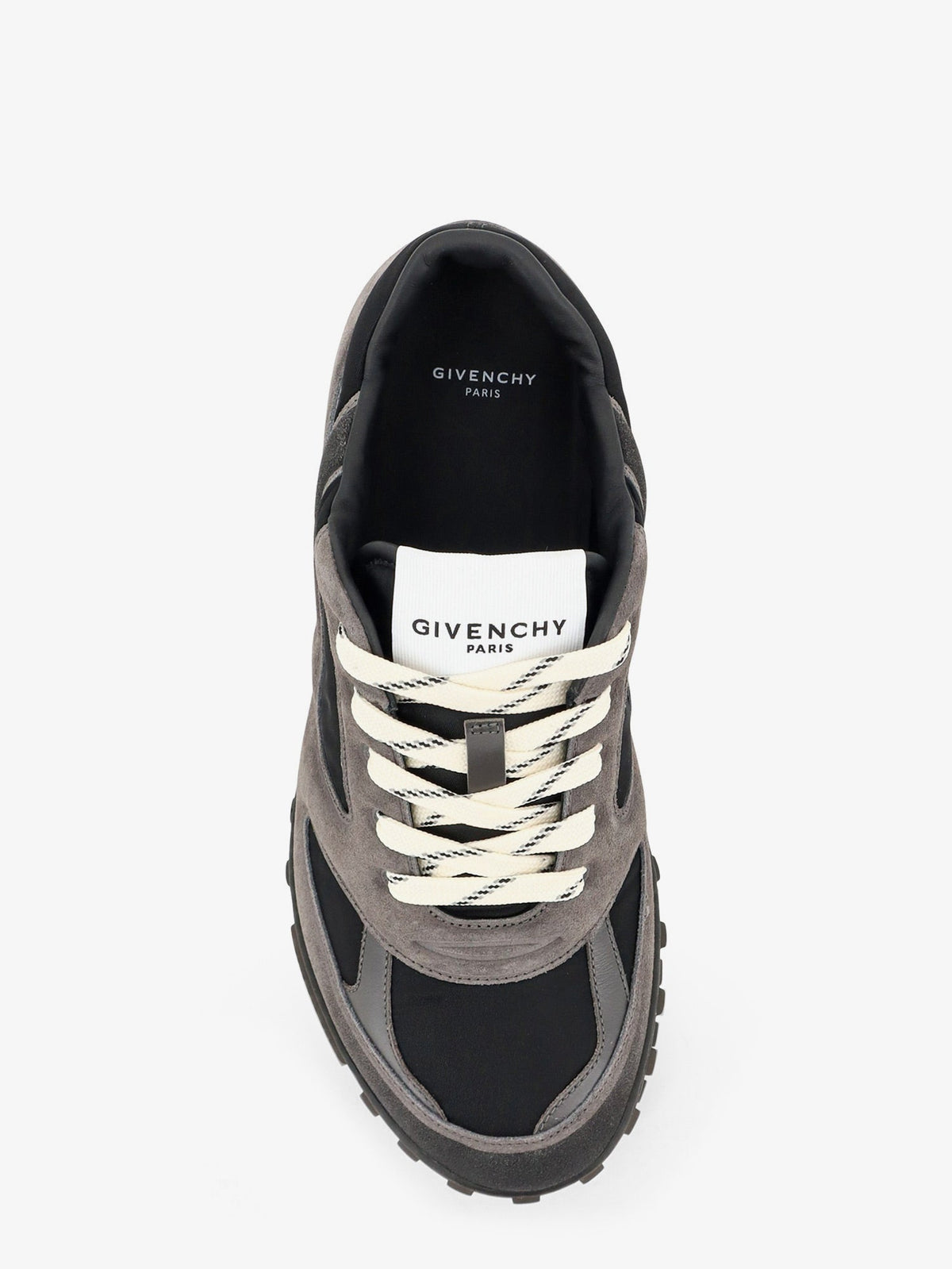 Givenchy Glide nylon and suede sneakers - Greyblack