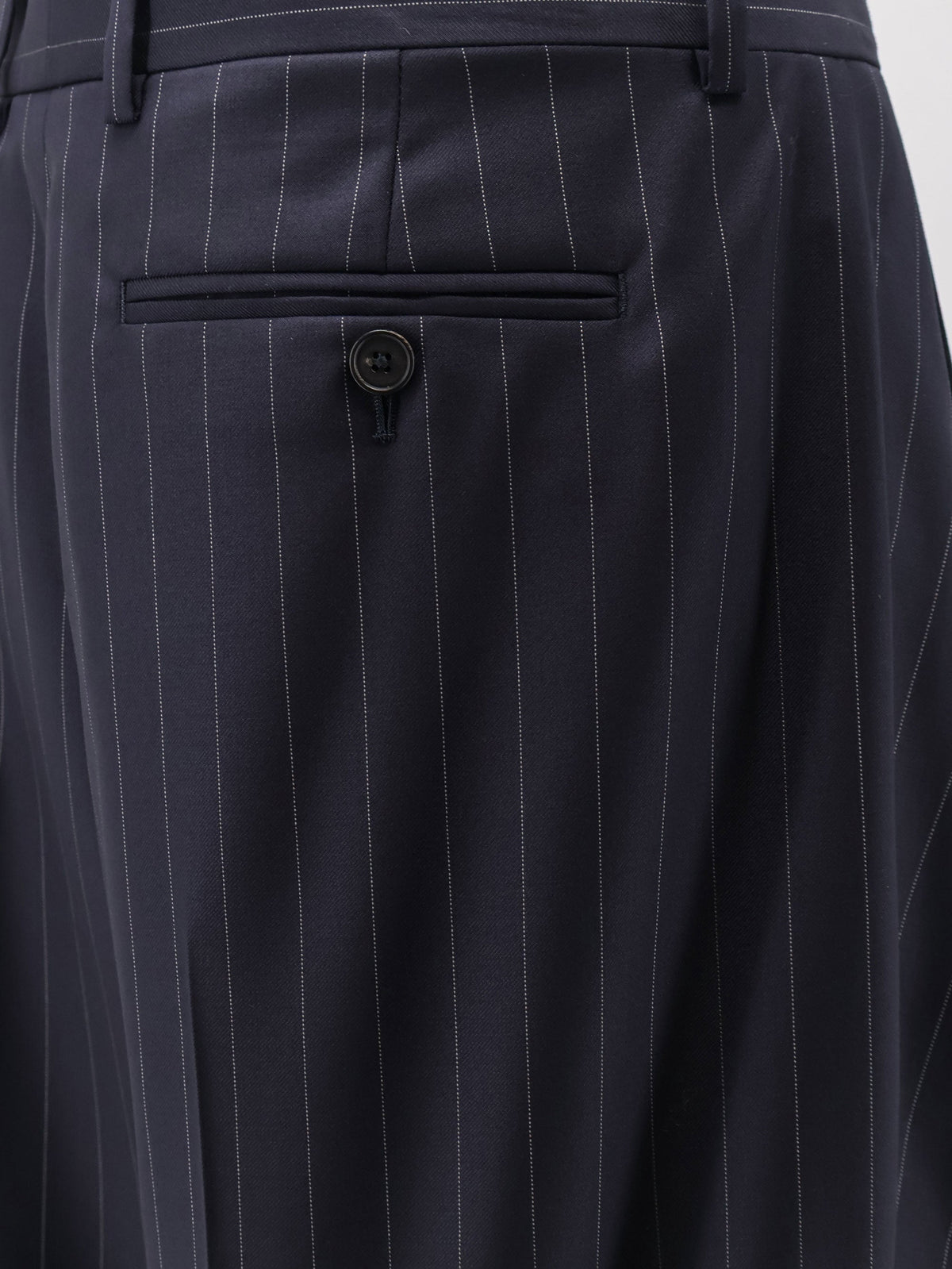 Givenchy Double Pleat wool trousers - Dark Navy