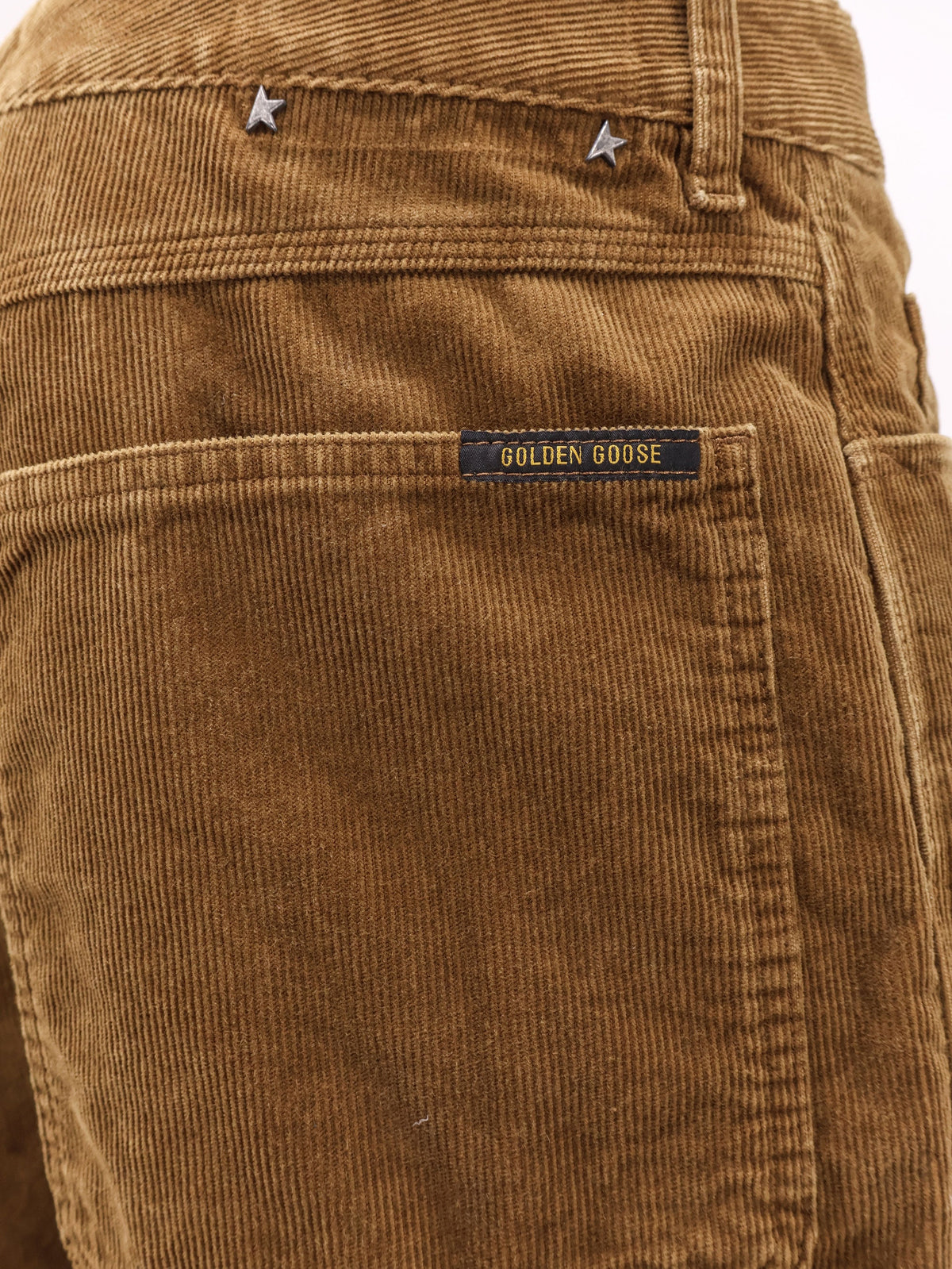 Golden Goose Deluxe Brand Velvet trousers - Amber Honey
