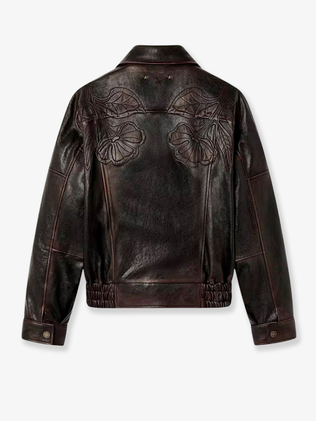 Golden Goose Deluxe Brand Palmer leather jacket - Port Royale