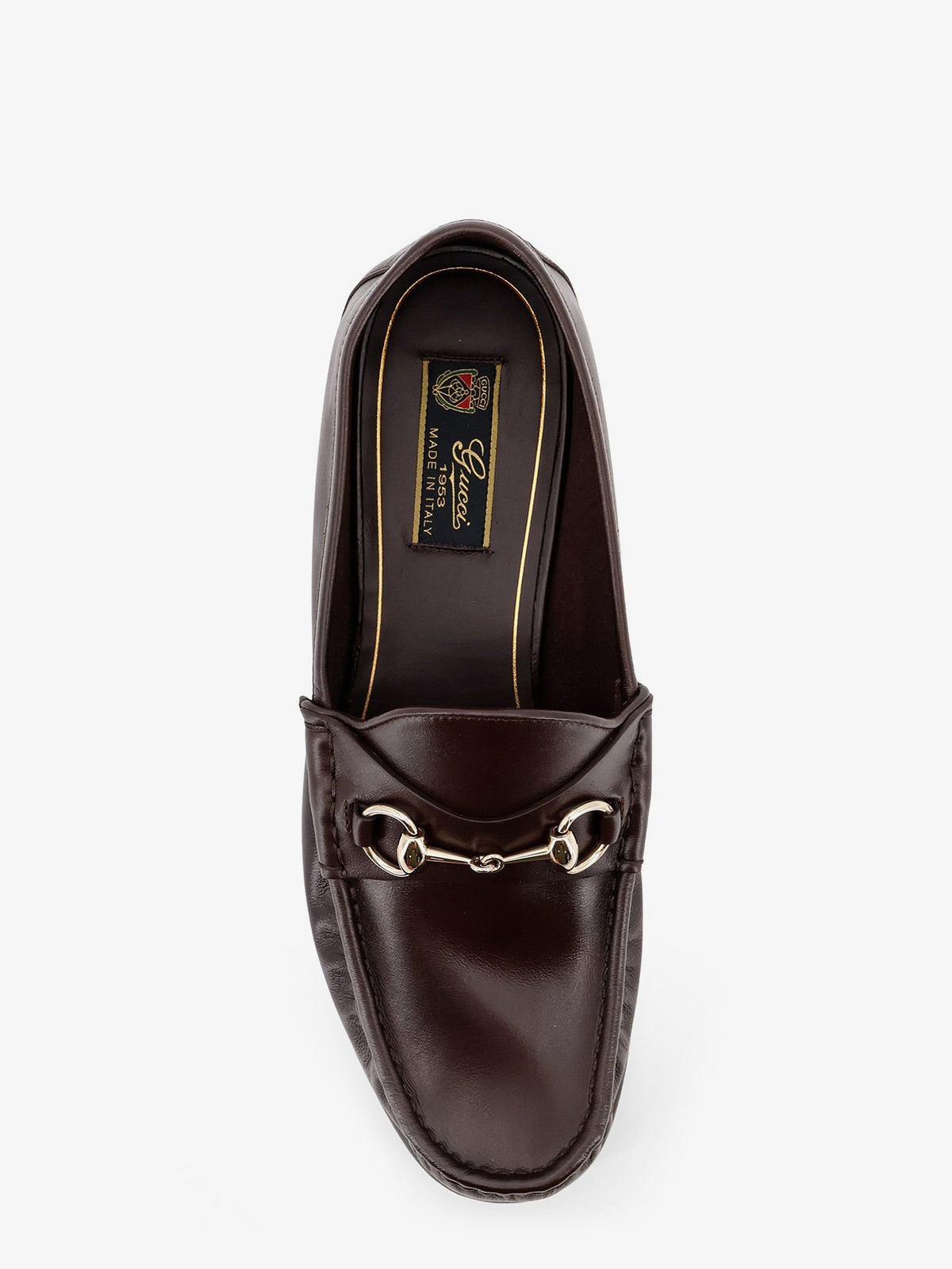 Gucci Lugano leather loafers - Cocoa
