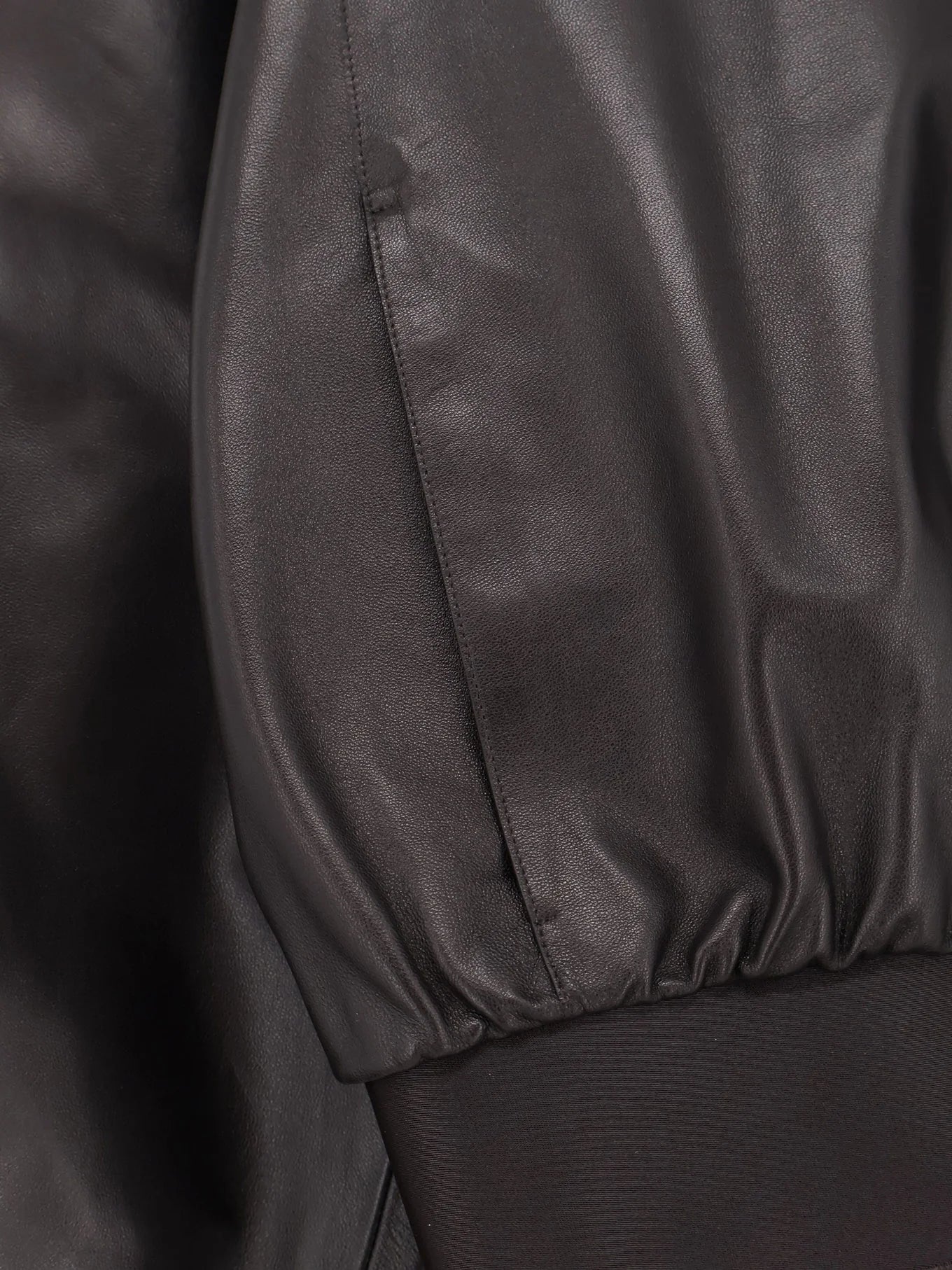 Gucci Soft Nappa Leather Bomber Jacket