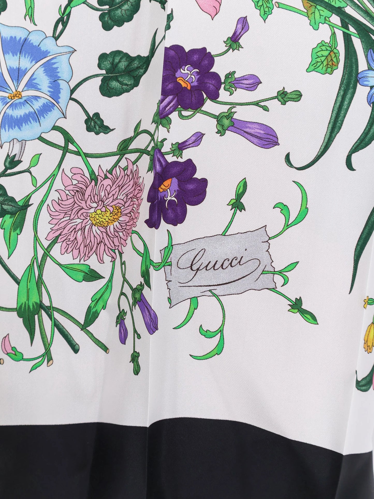 GUCCI - Gucci Primavera dress with Gucci Flora print