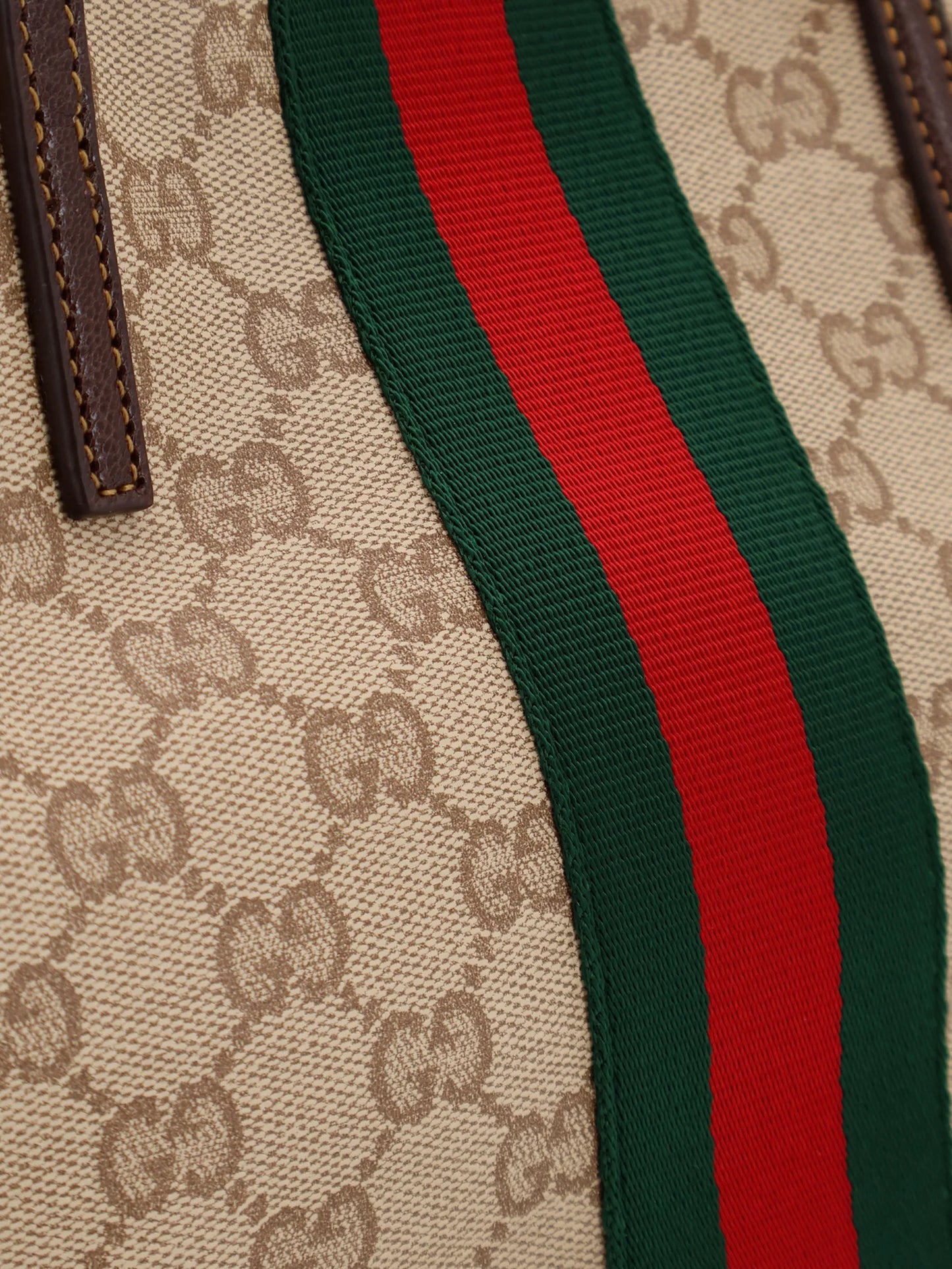 GUCCI - Tribeca GG fabric shopping bag