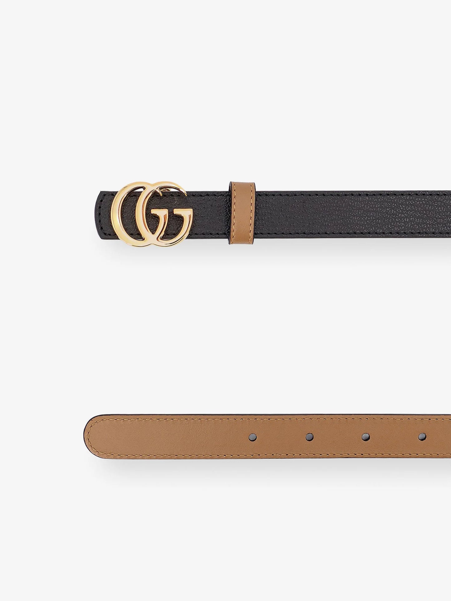 GUCCI - Reversible leather belt