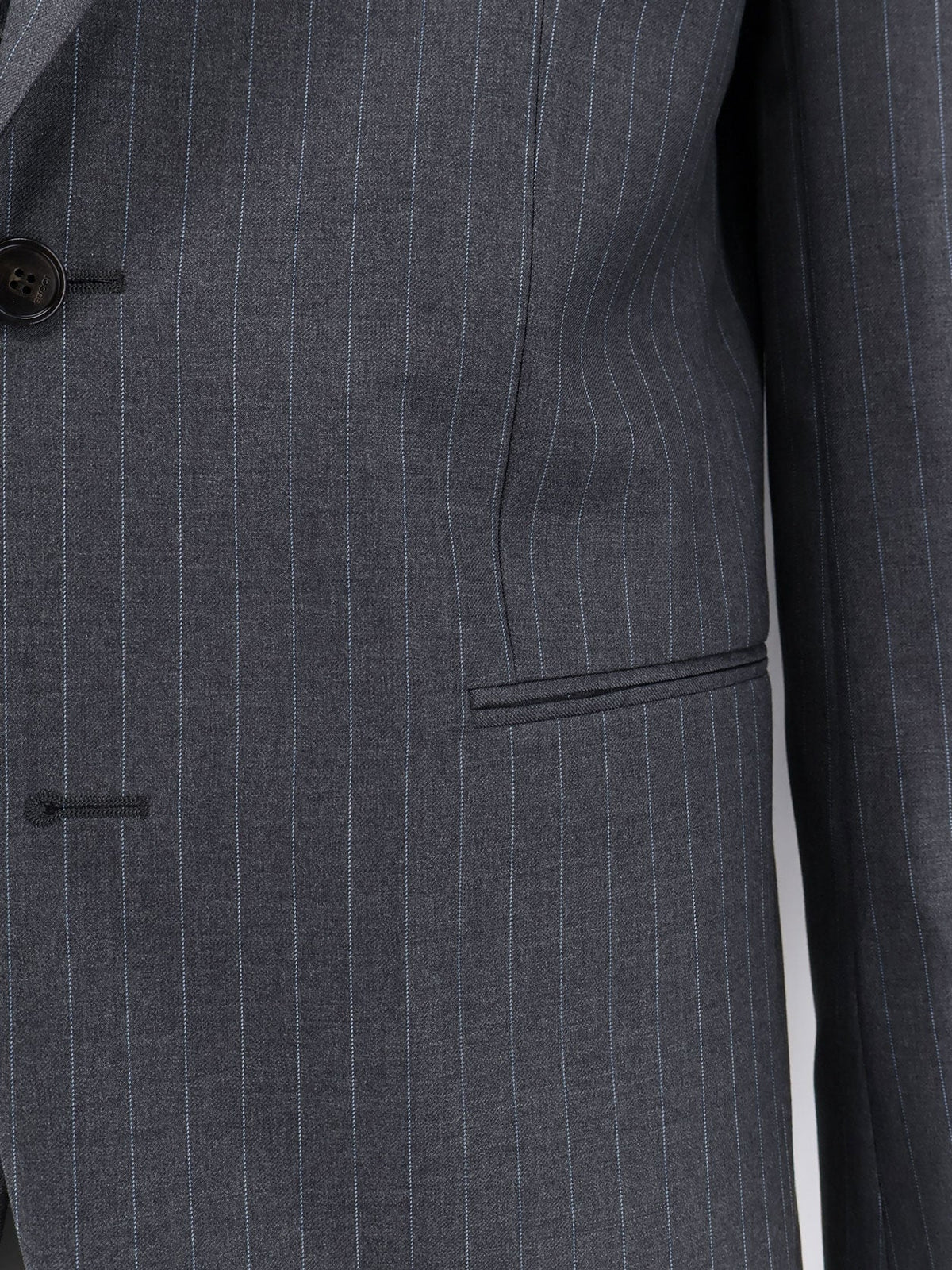 Gucci Pinstriped wool blazer - Greyazure