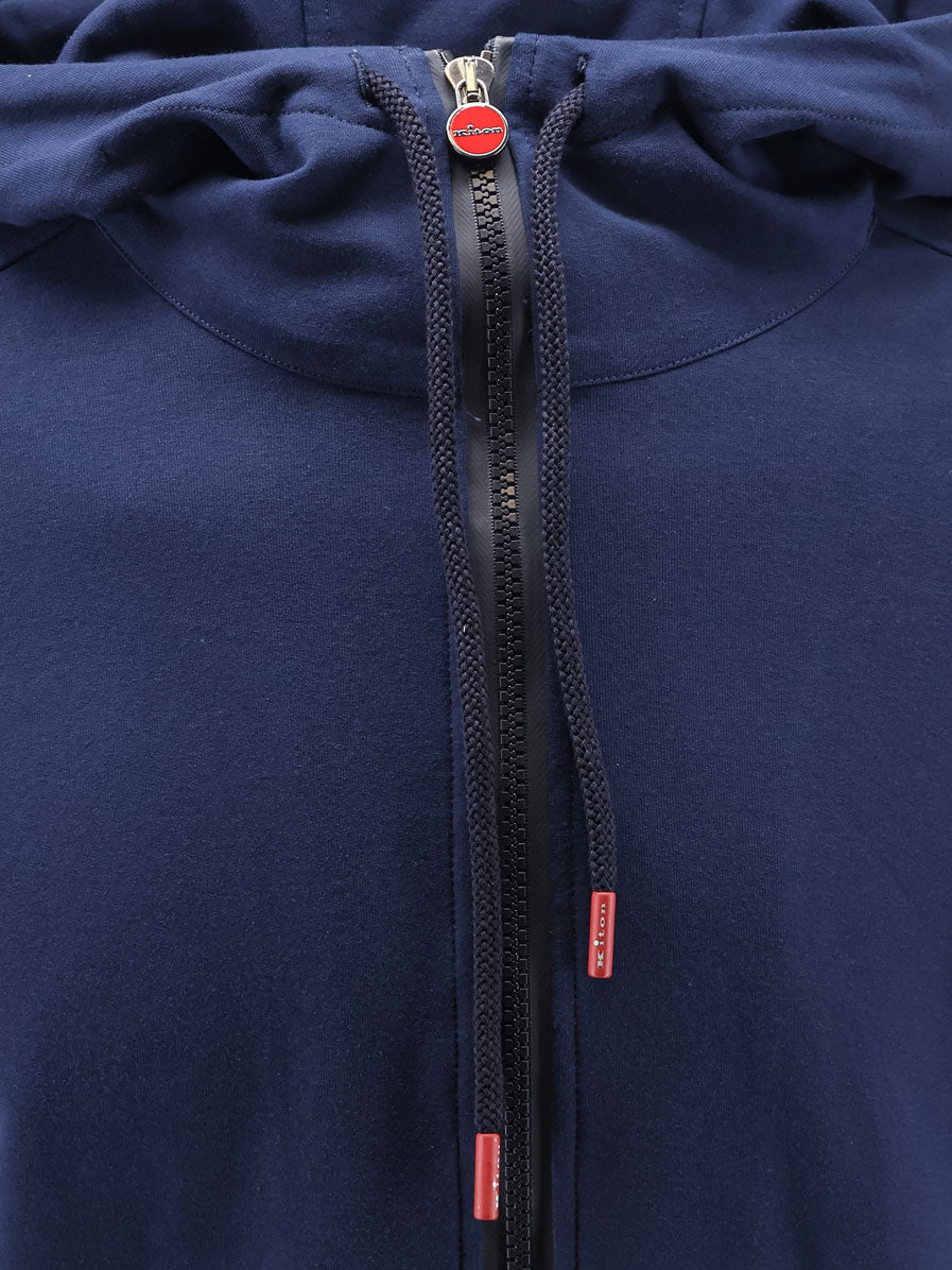Kiton Stretch cotton sweatshirt - Beige