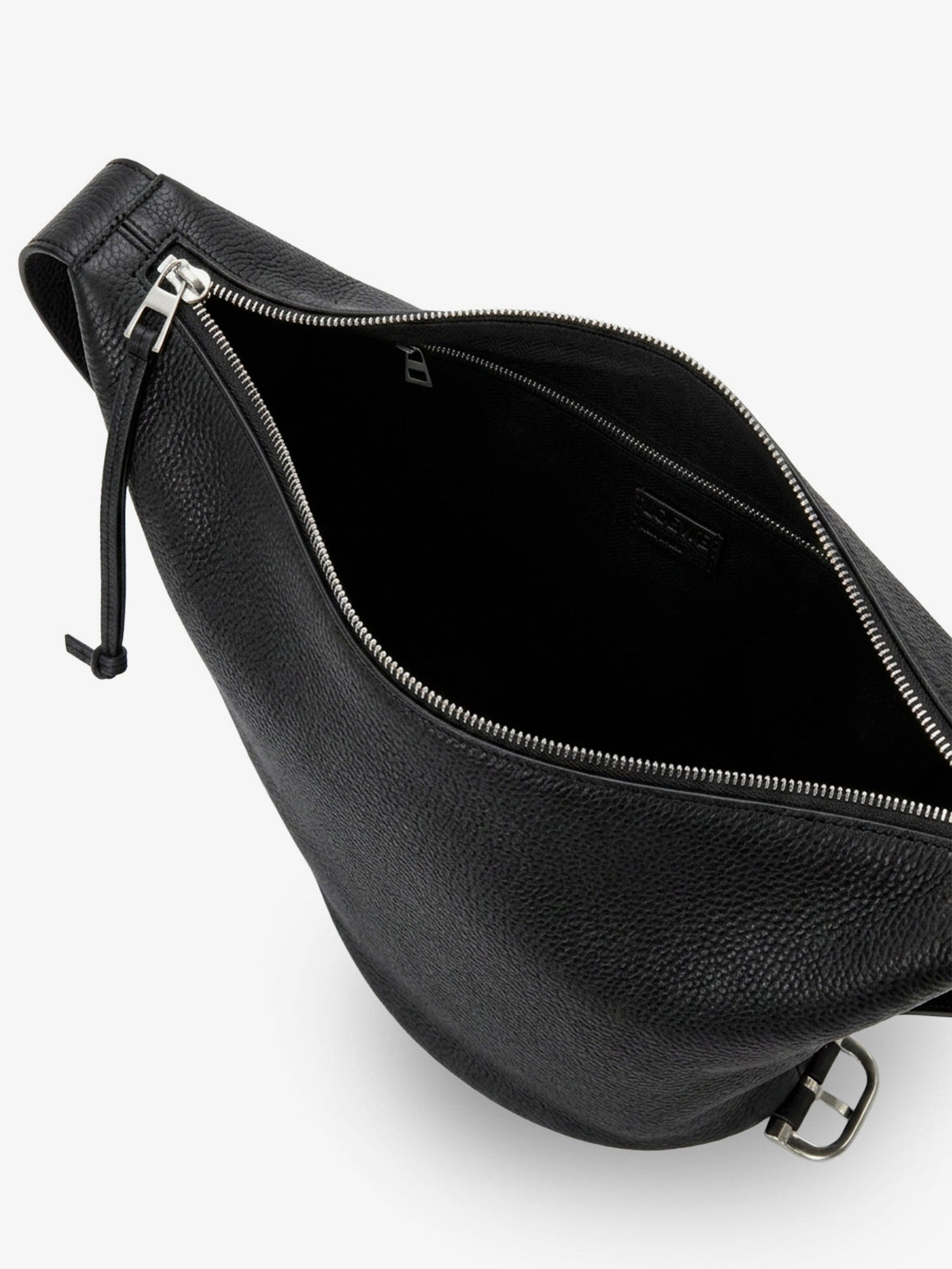 Loewe Loop Leather crossbody bag - Black