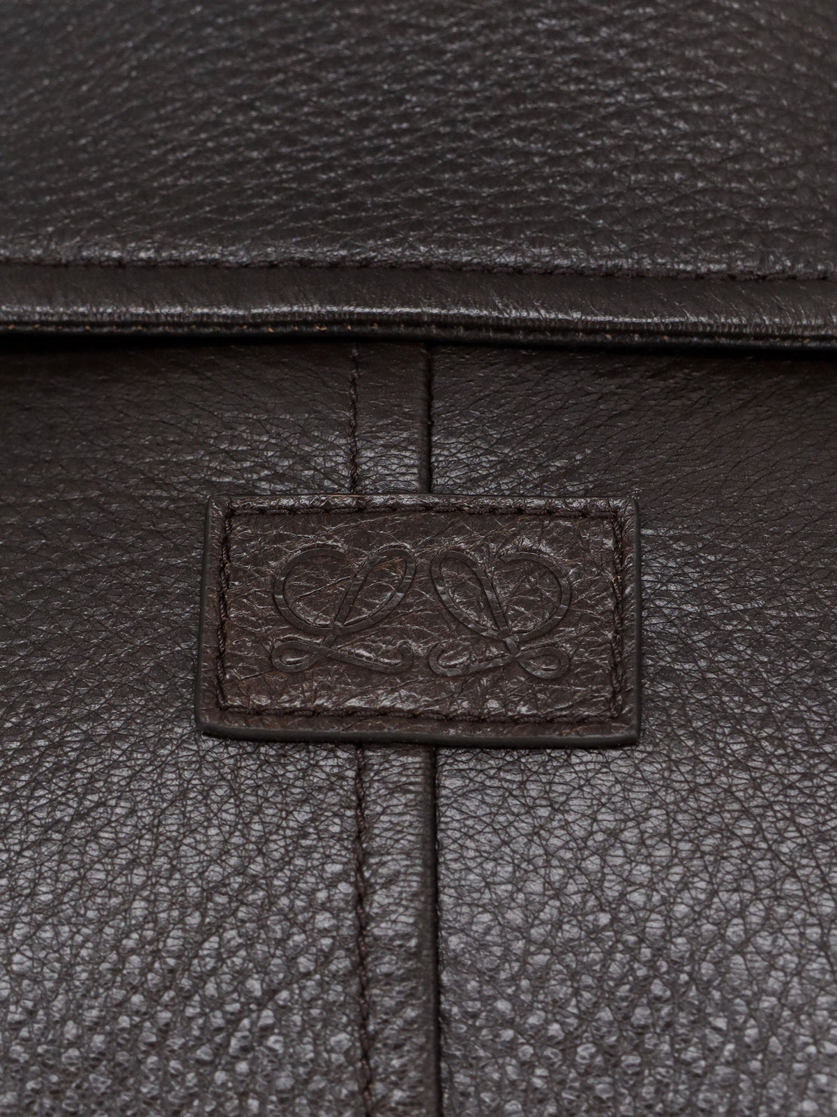 Loewe Deerskin jacket - Dark Brown