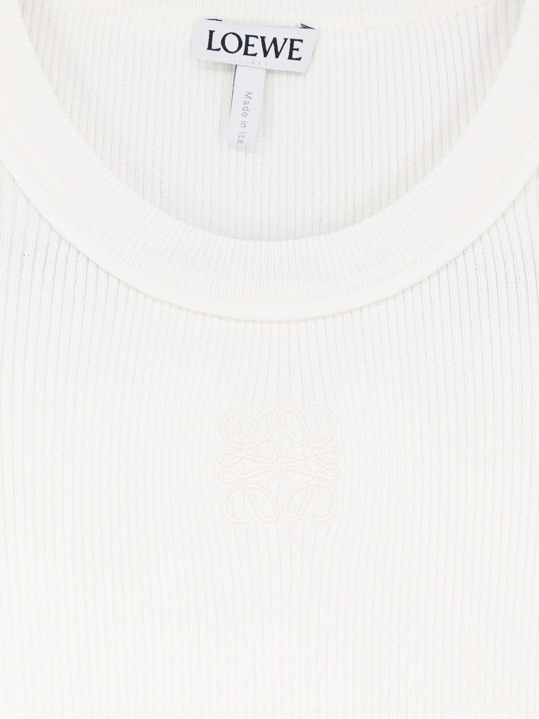 Loewe Anagram viscose tank top - White
