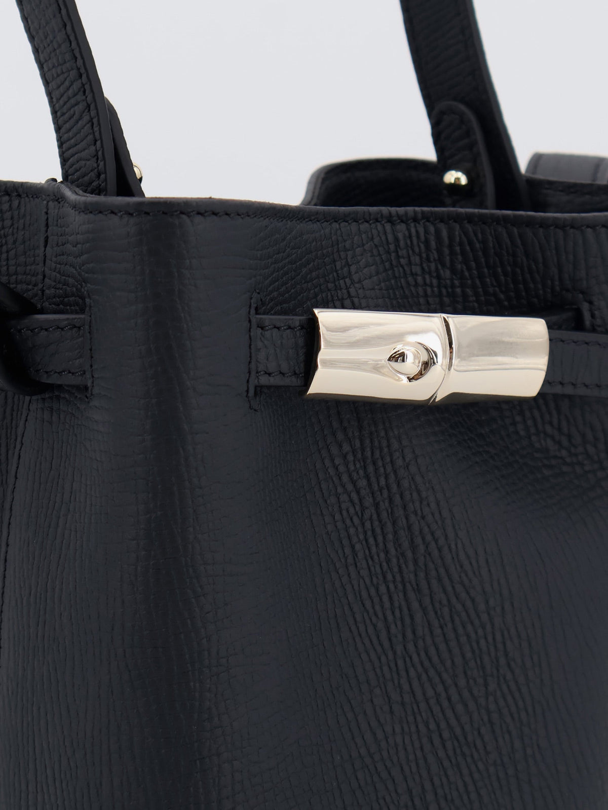 Longchamp Paris Le Smart leather bucket bag - Noir