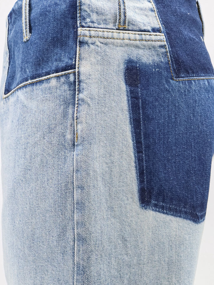 MAISON MARGIELA - Jeans with patchwork effect