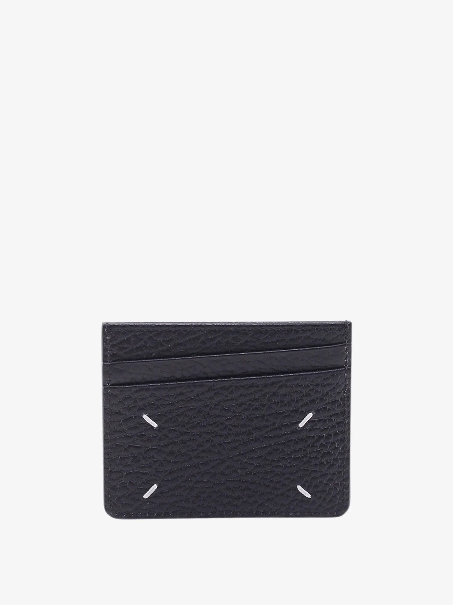 MAISON MARGIELA - Four Stitches hammered leather card holder