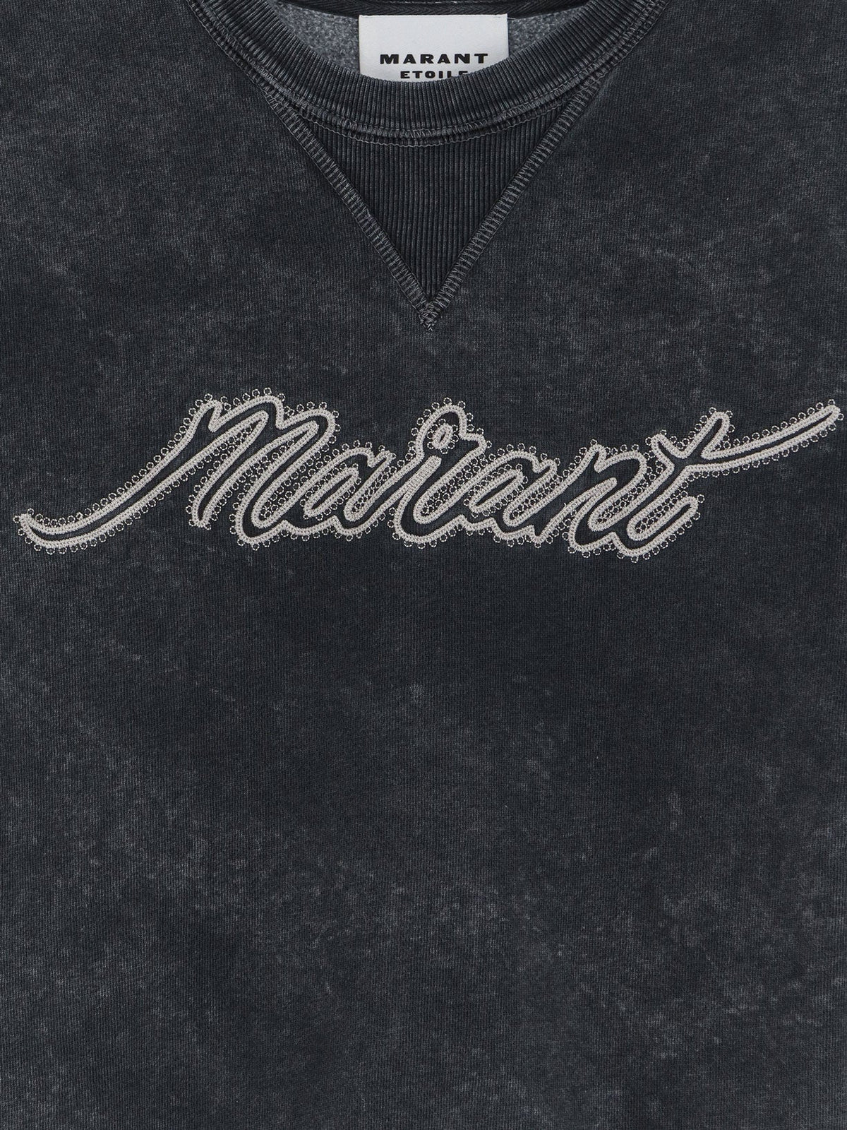 Marant Étoile Rise recycled material sweatshirt - Faded Black