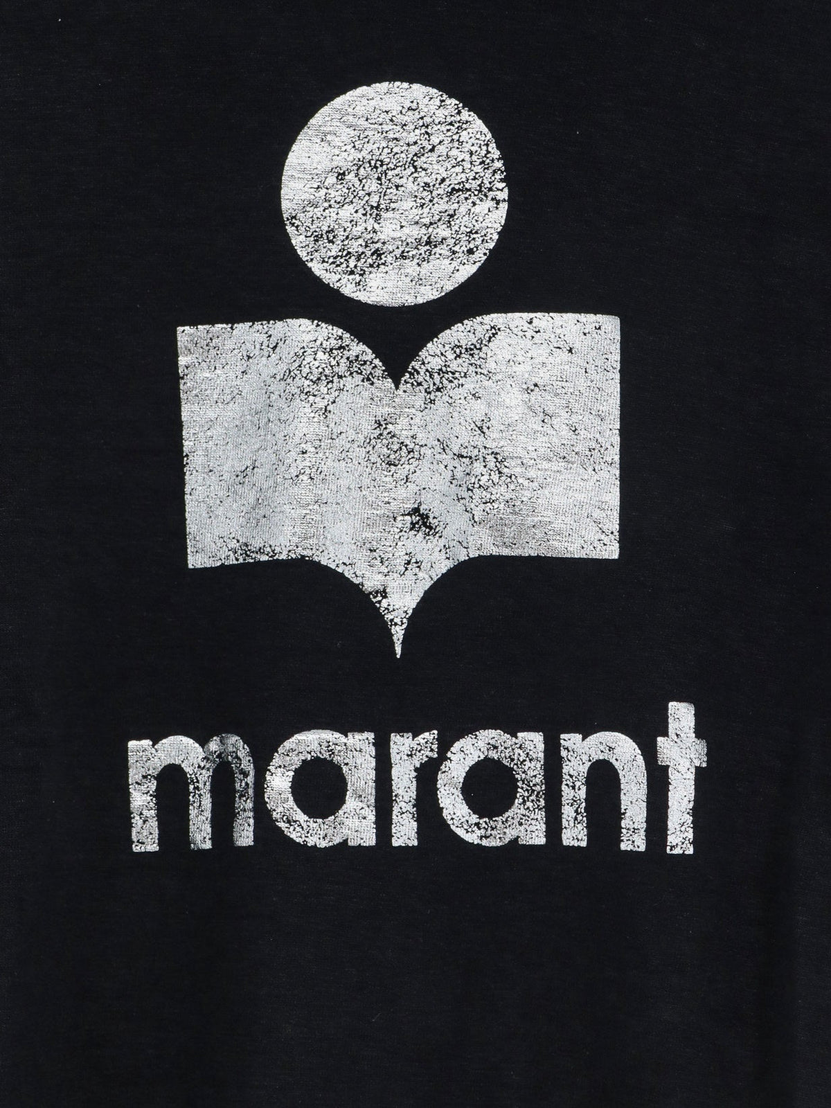 Marant Étoile Klowia linen T-shirt - Black