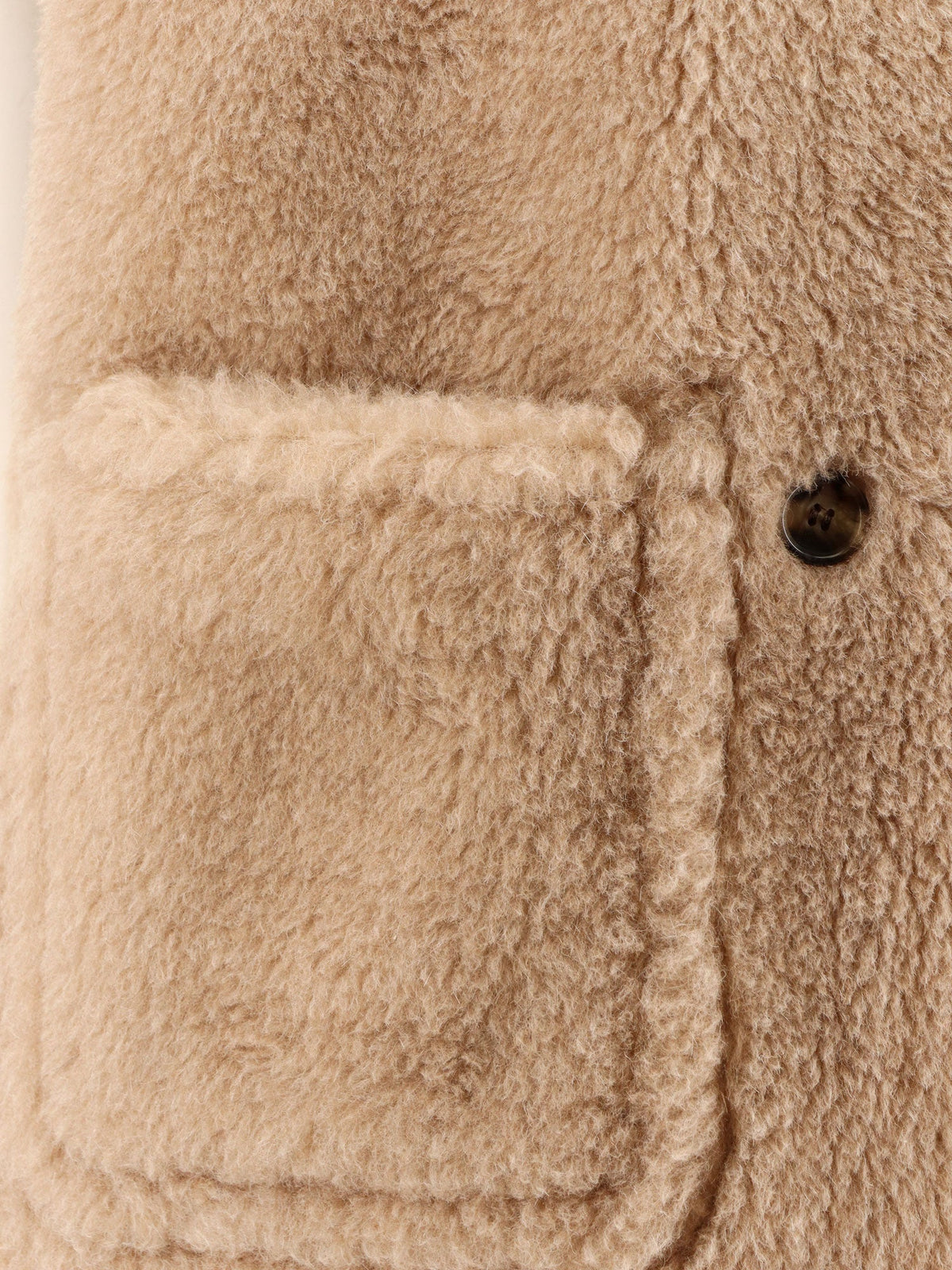 Max Mara Mxacavallo alpaca, cashmere and silk cape - Beige