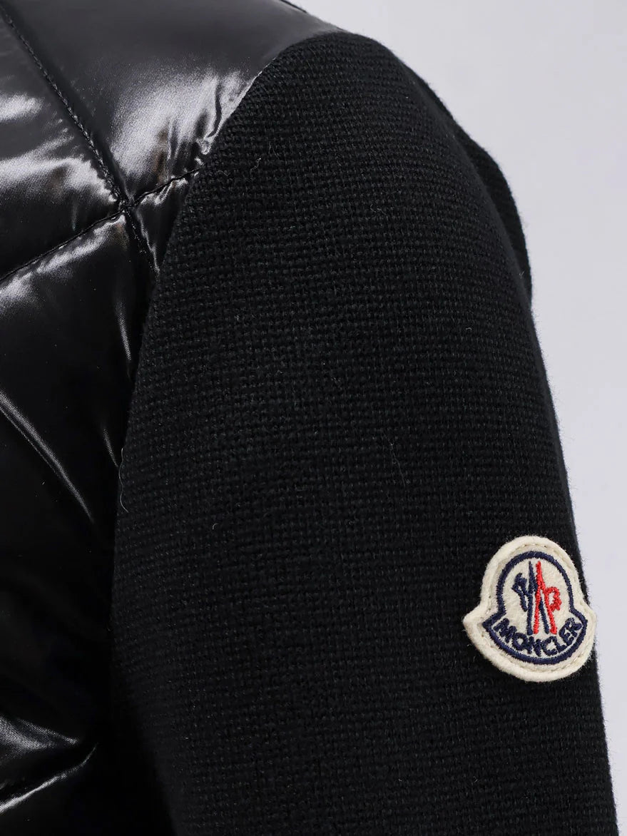 MONCLER - Wool and nylon blend jacket