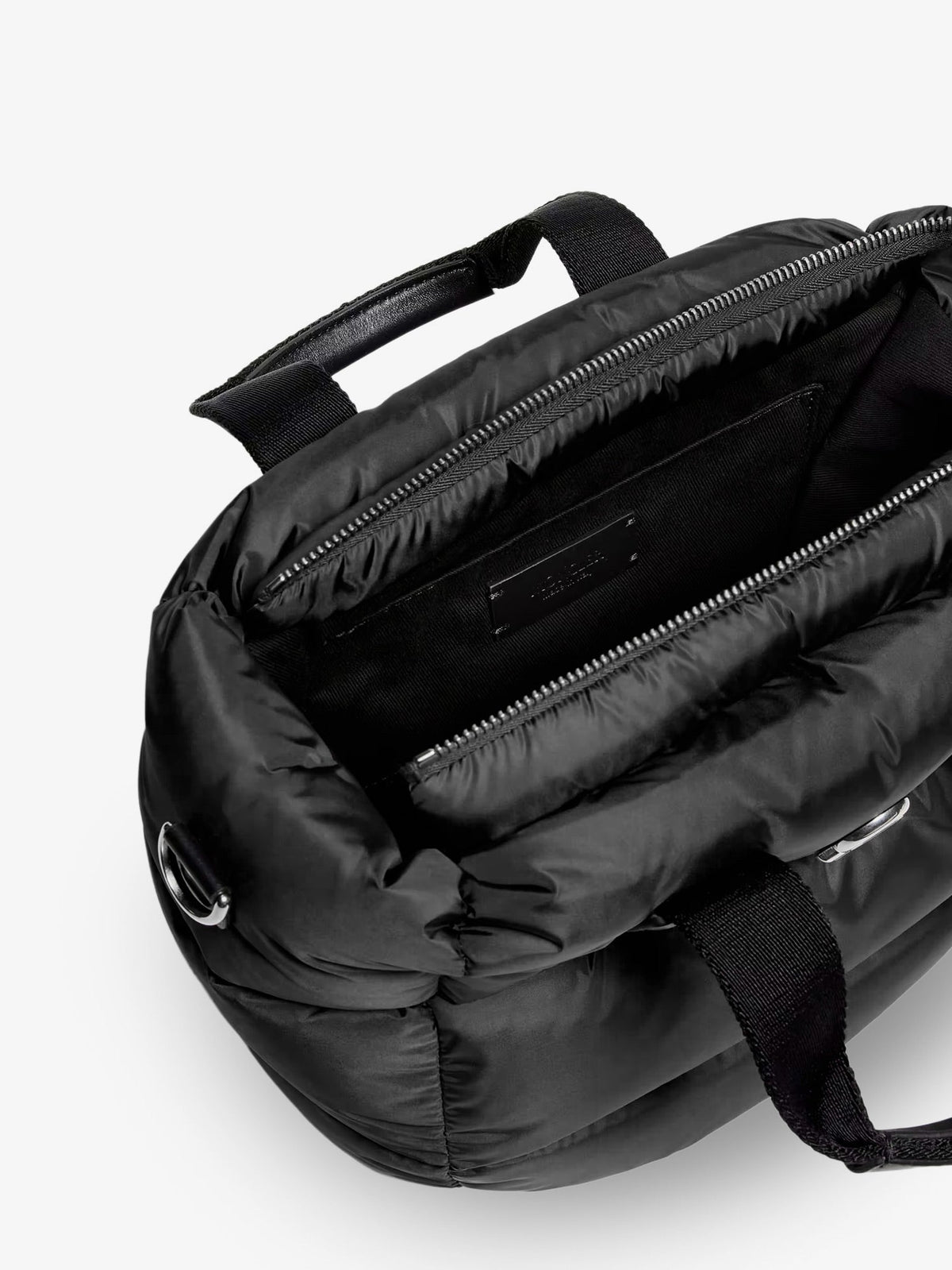 Moncler Mini Caradoc nylon handbag - Nero
