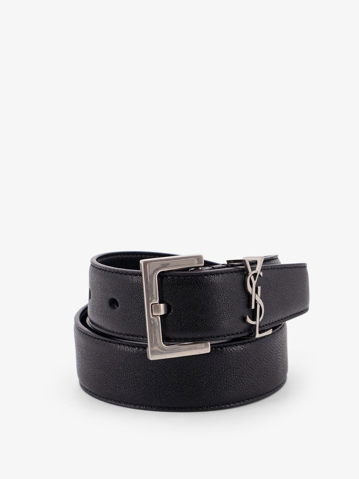 Saint Laurent Leather belt - Nero