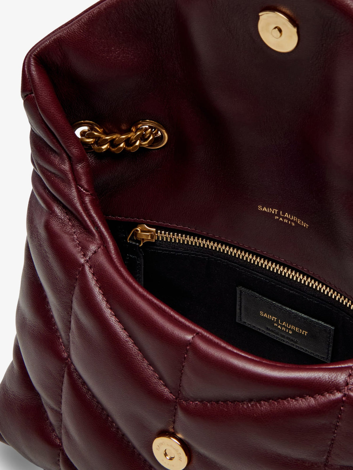 Saint Laurent Loulou Puffer Toy quilted leather crossbody bag - Lthotwine