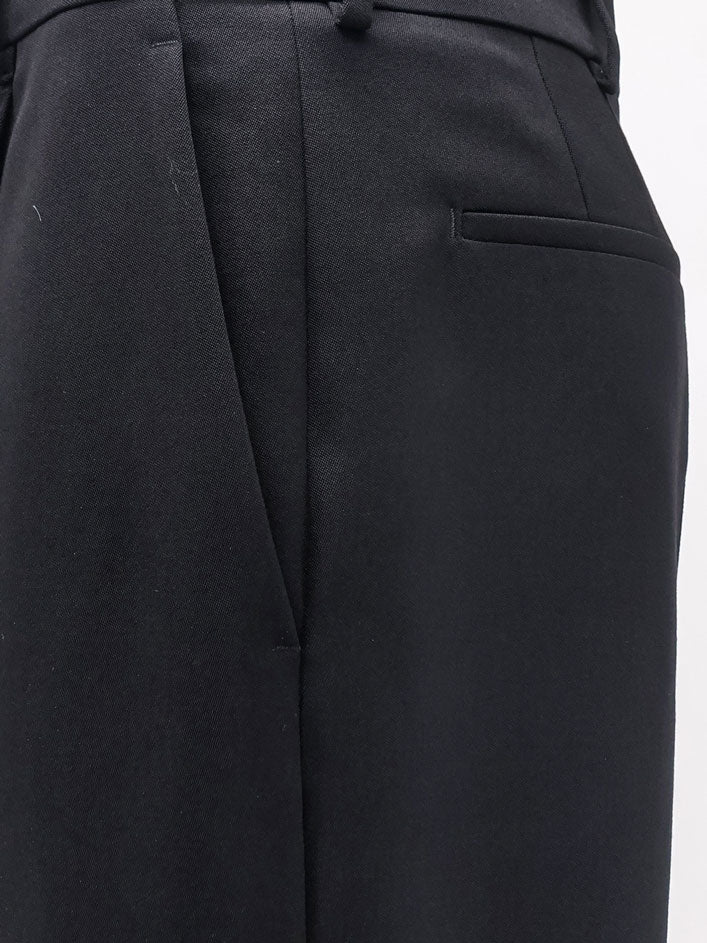 SAINT LAURENT - Fluid tailored certified wool trousers