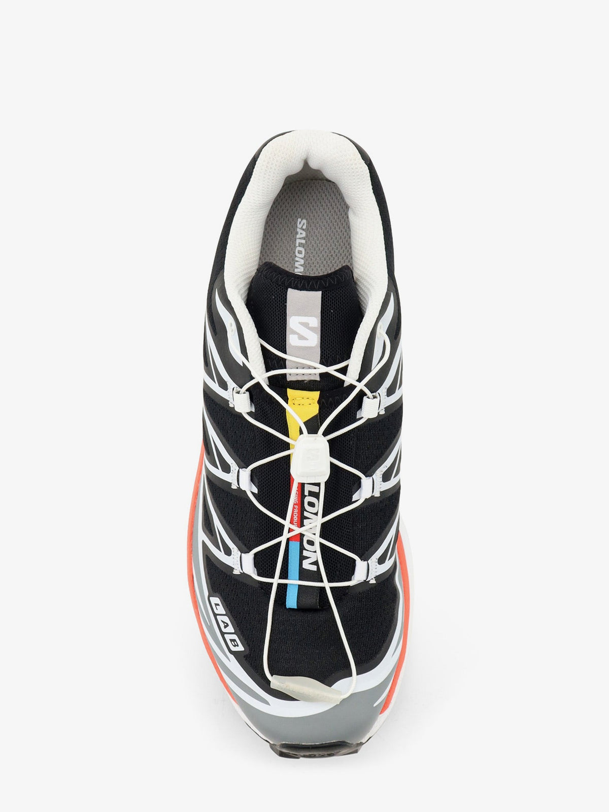 Salomon XT-6 mesh sneakers with contrasting inserts - Nero
