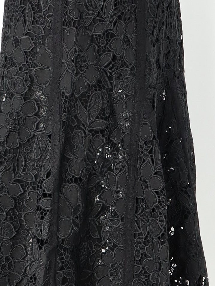 SELF PORTRAIT - Lace midi skirt
