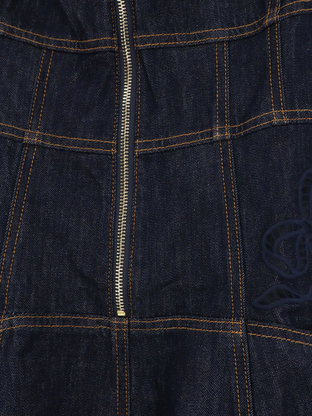 Self Portrait Denim Midi Dress