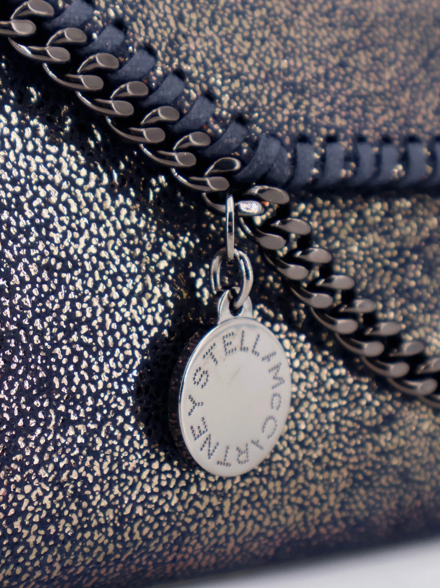 Stella Mccartney Falabella Shaggy Deer Fabric Wallet