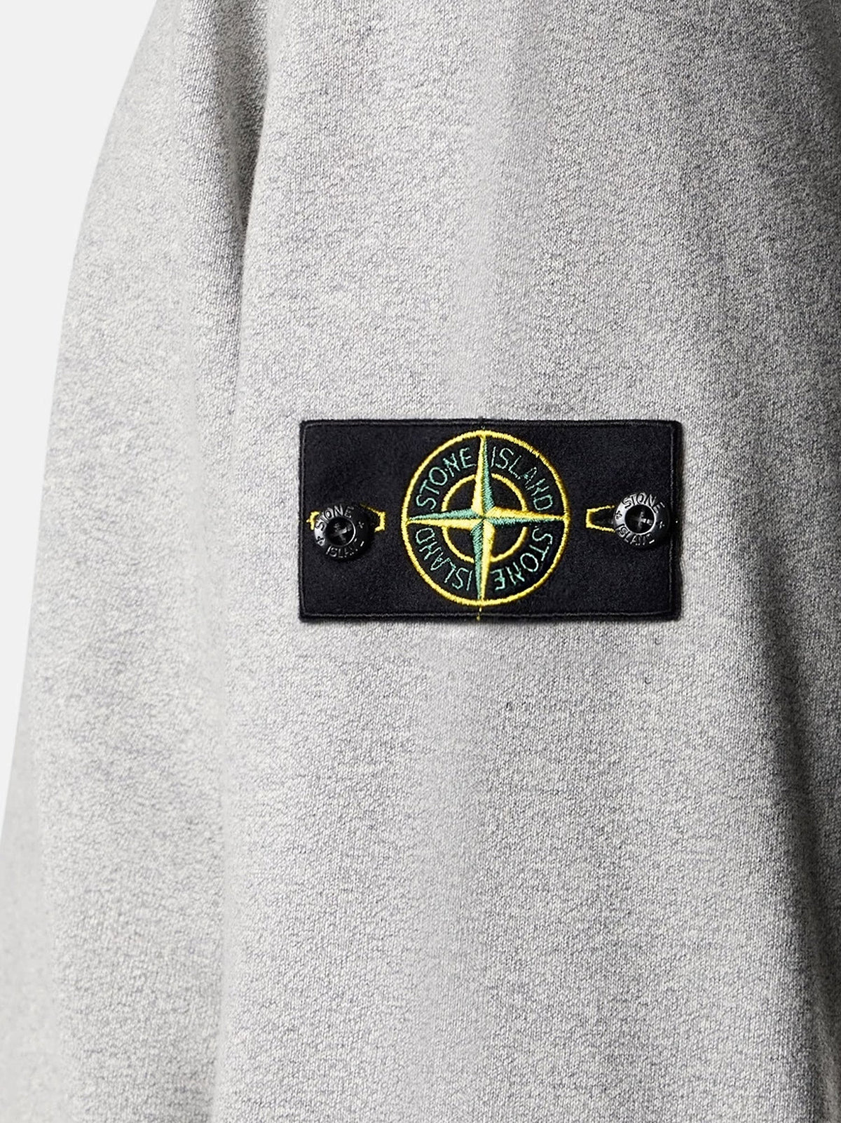 Stone Island Mélange cotton sweatshirt - Melange Grey