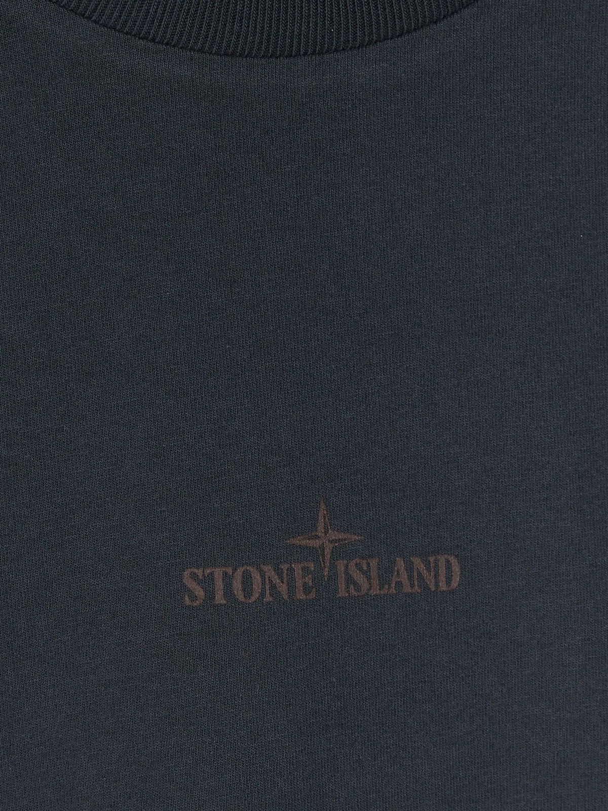 Stone Island Cotton T-Shirt - Navy Blue