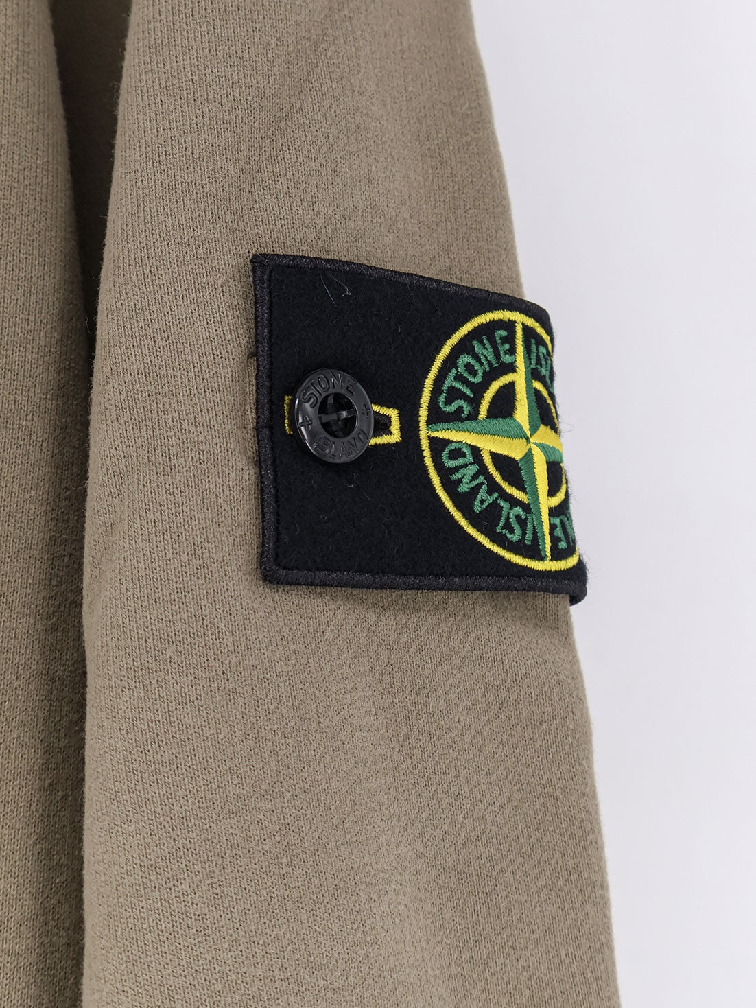 Stone Island Organic cotton sweatshirt - Military Green