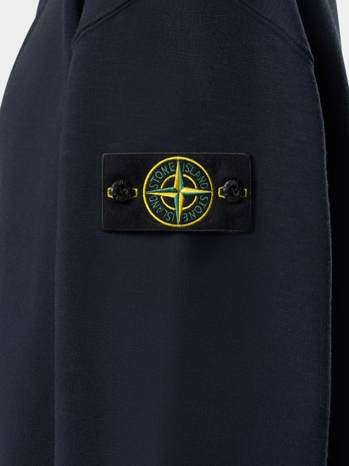 Stone Island Oversized cotton polo shirt - Navy Blue