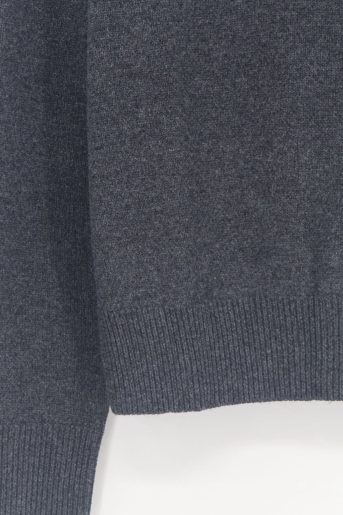 The Frankie Shop Rafaela menino wool and cashmere sweater - Dark Grey Melange