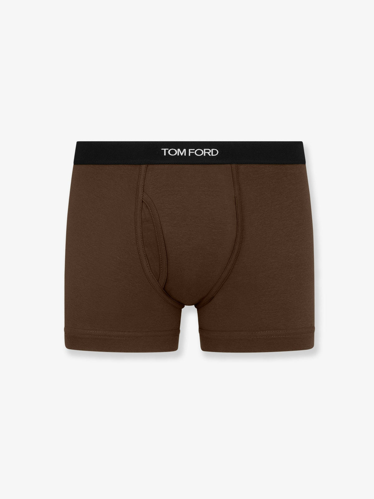 Tom Ford Stretch cotton boxer briefs - Chocolate