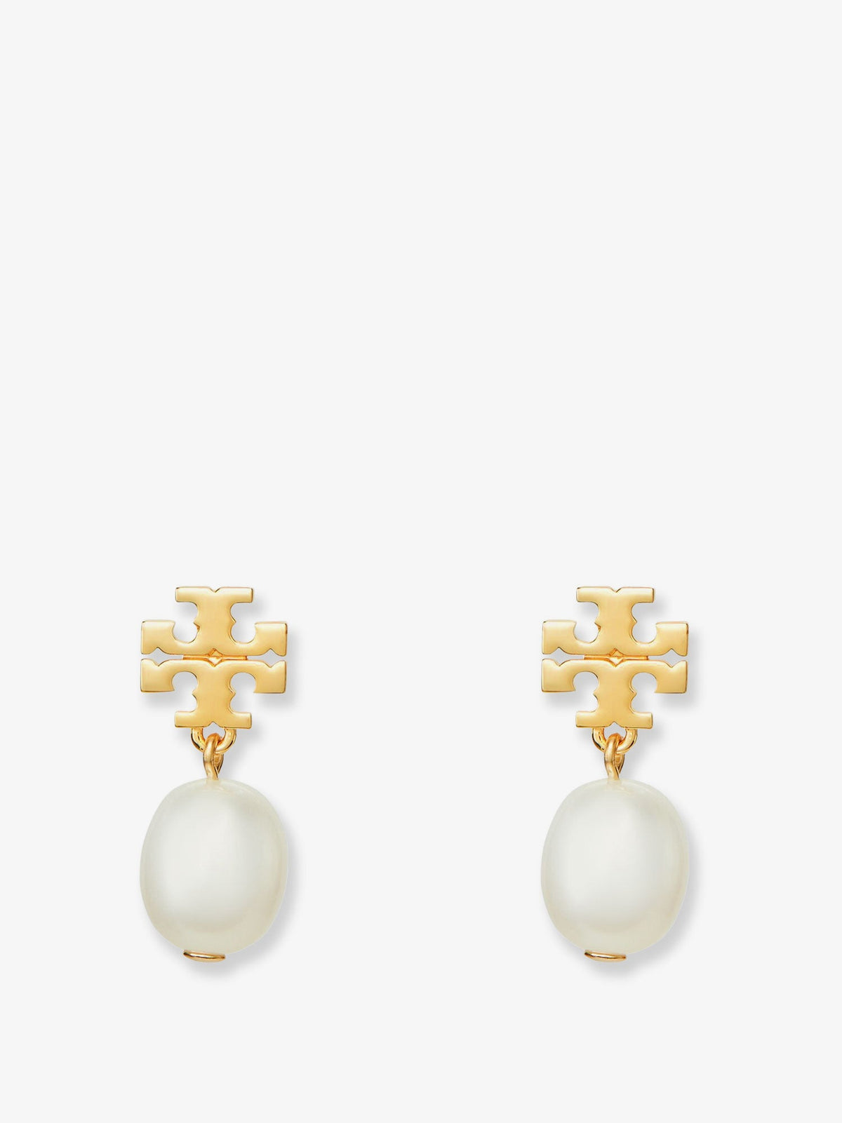 Tory Burch Kira Pearl Drop Earrings - Torygoldivory
