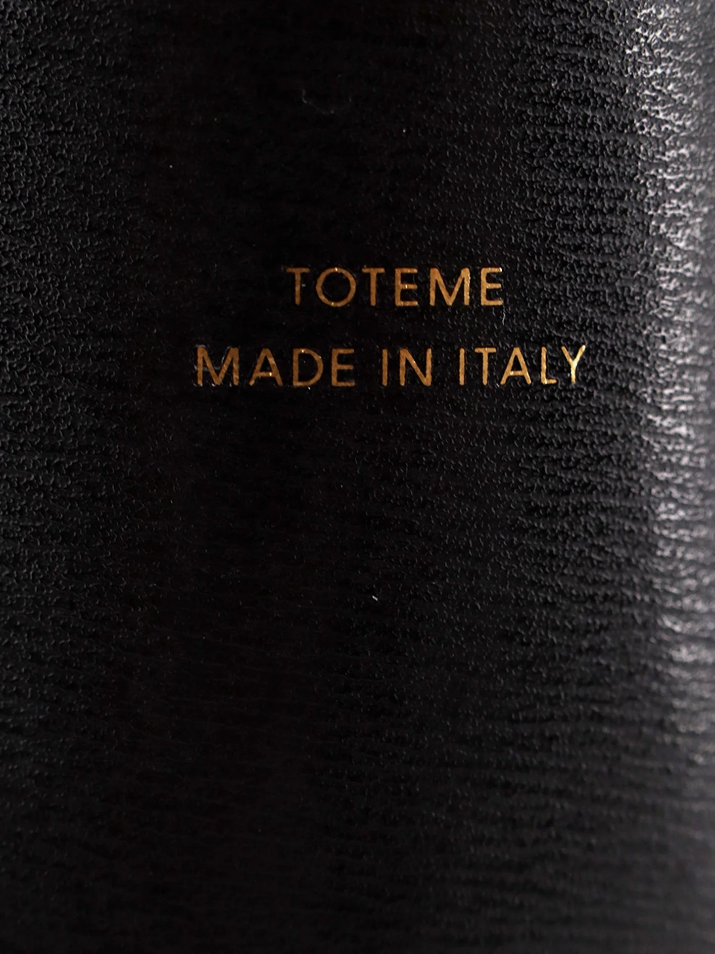 Toteme T Lock Leather Clutch