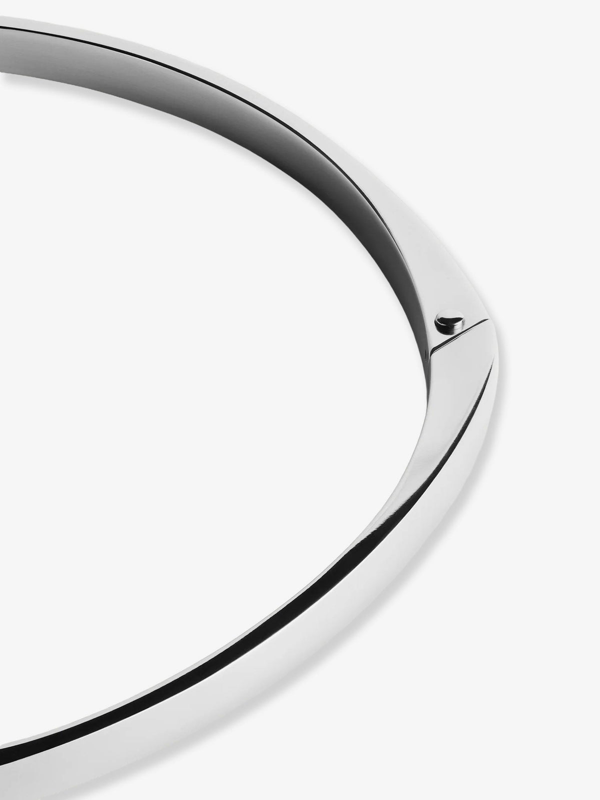 Toteme Signature Brass Necklace - Silver