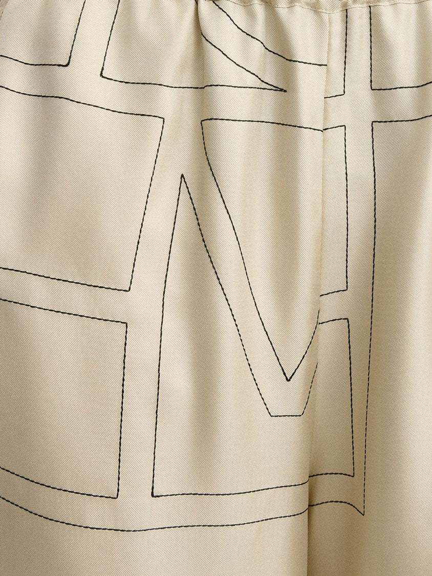 Toteme Organic Silk Bermuda Shorts