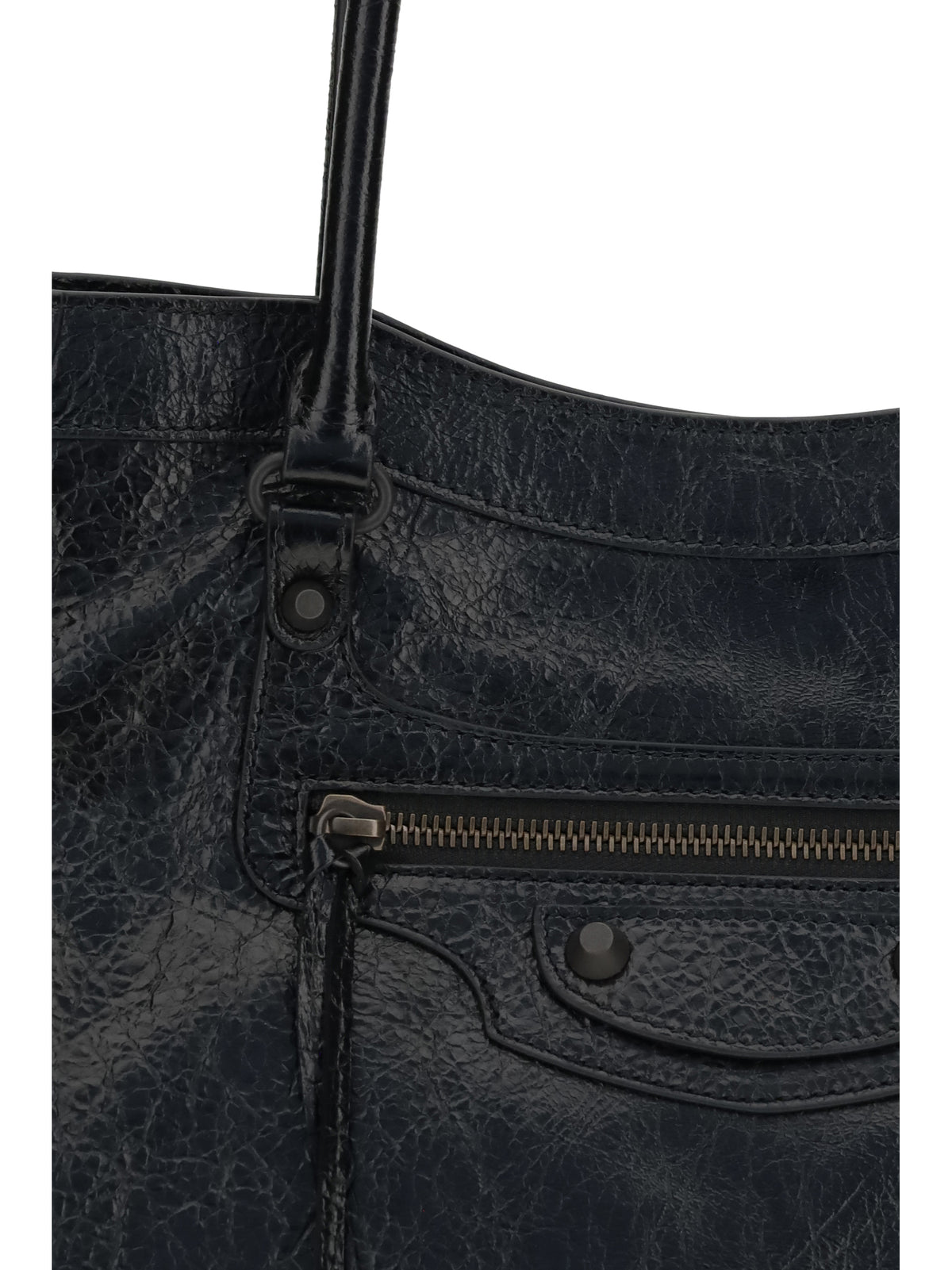 Balenciaga Small Le City Tote Bag - Black